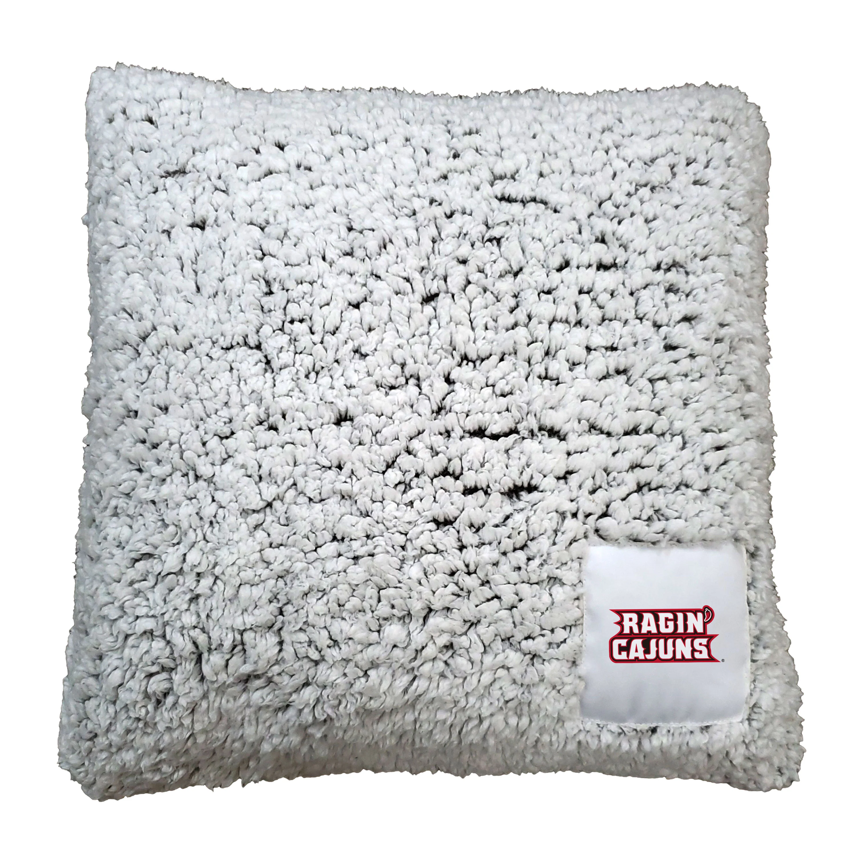 Louisiana Lafayette Frosty Throw Pillow