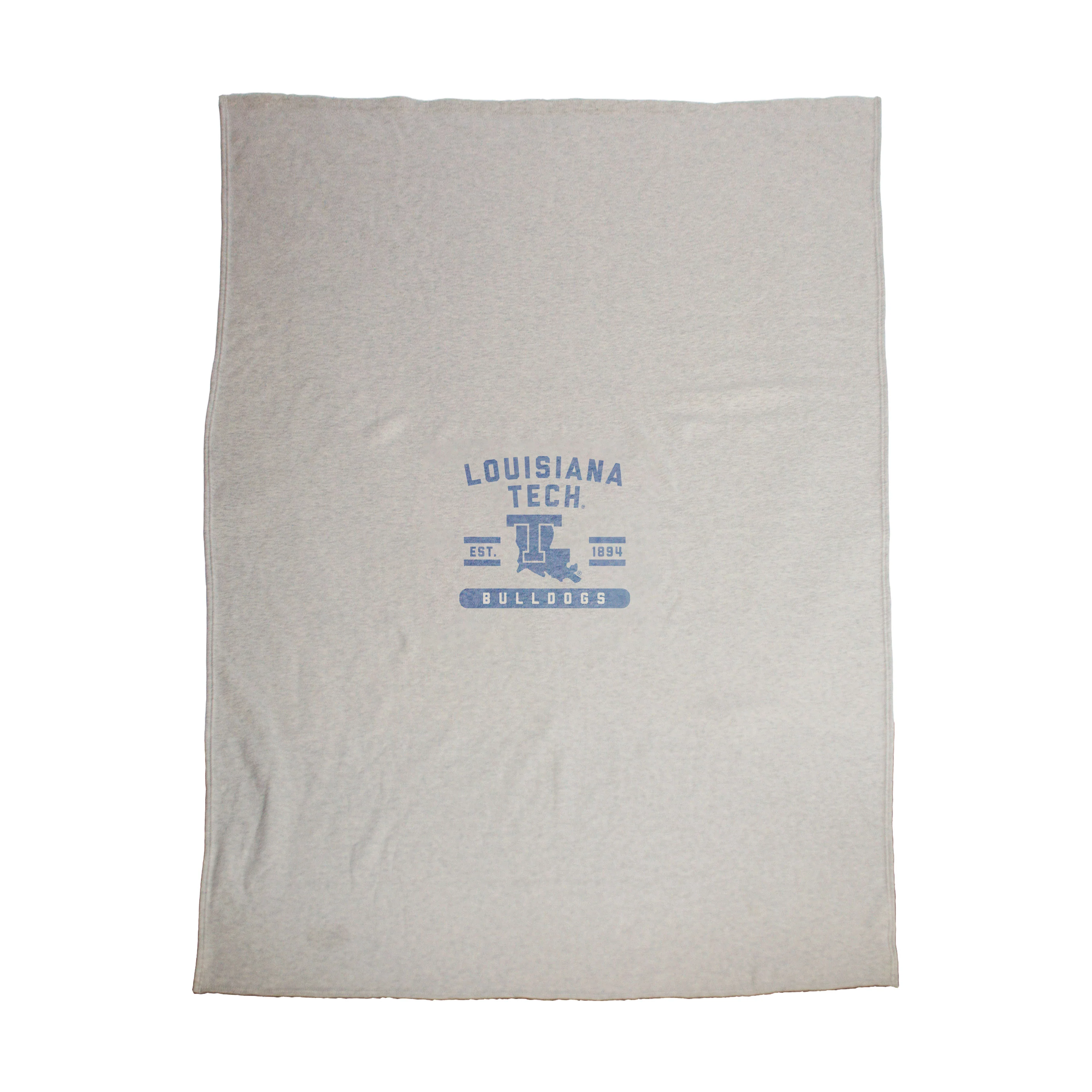 Louisiana Tech Sublimated Sweatshirt Blanket