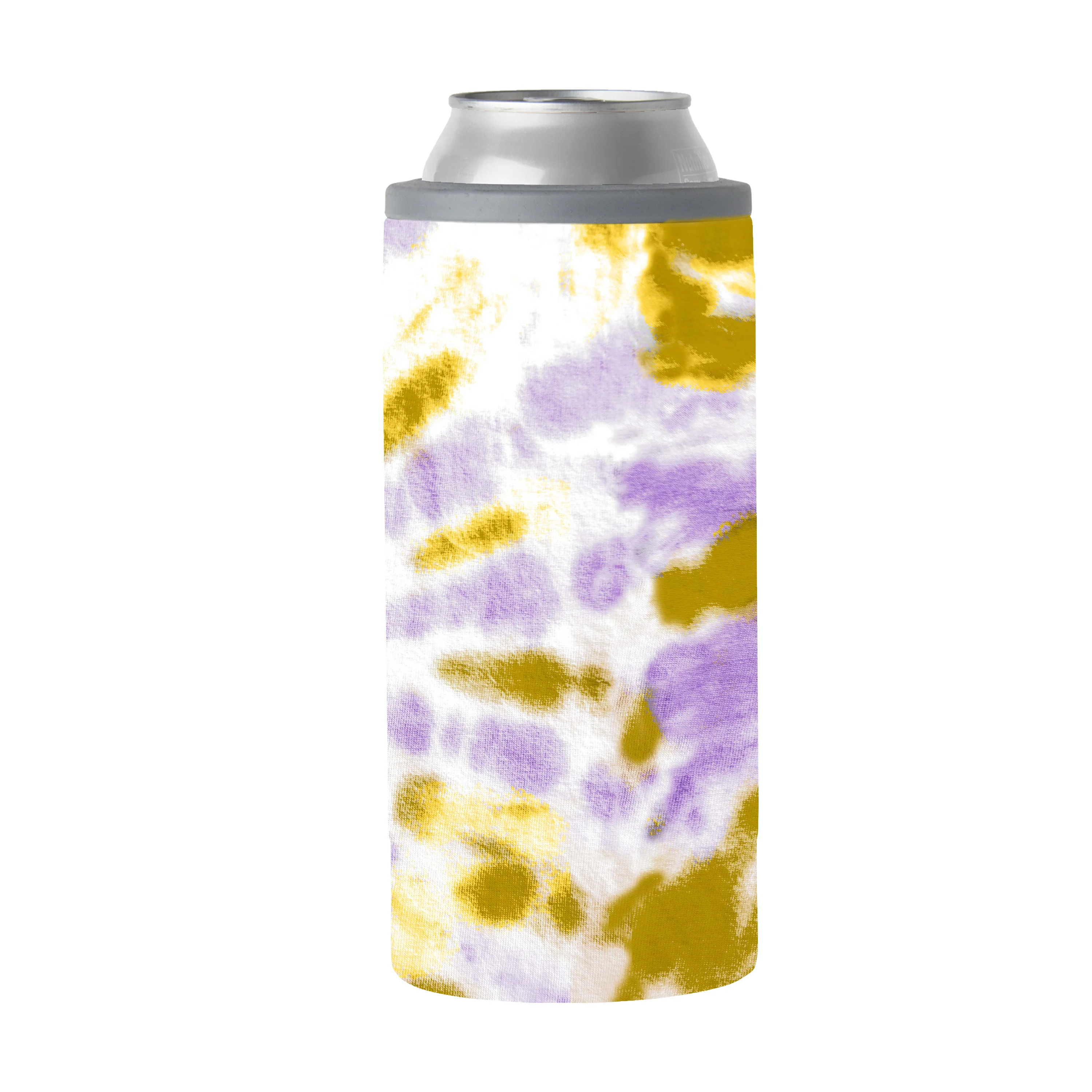LSU Vault 12oz Tie Dye Slim Can Coolie - Image 2