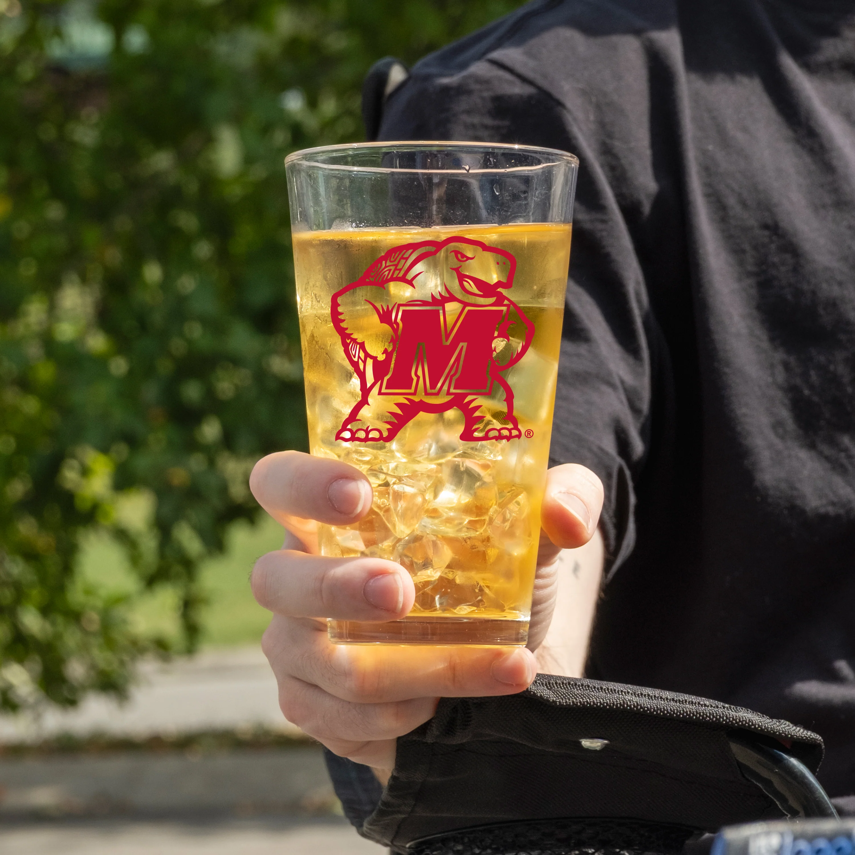 Maryland 16oz Gameday Pint Glass - Image 2