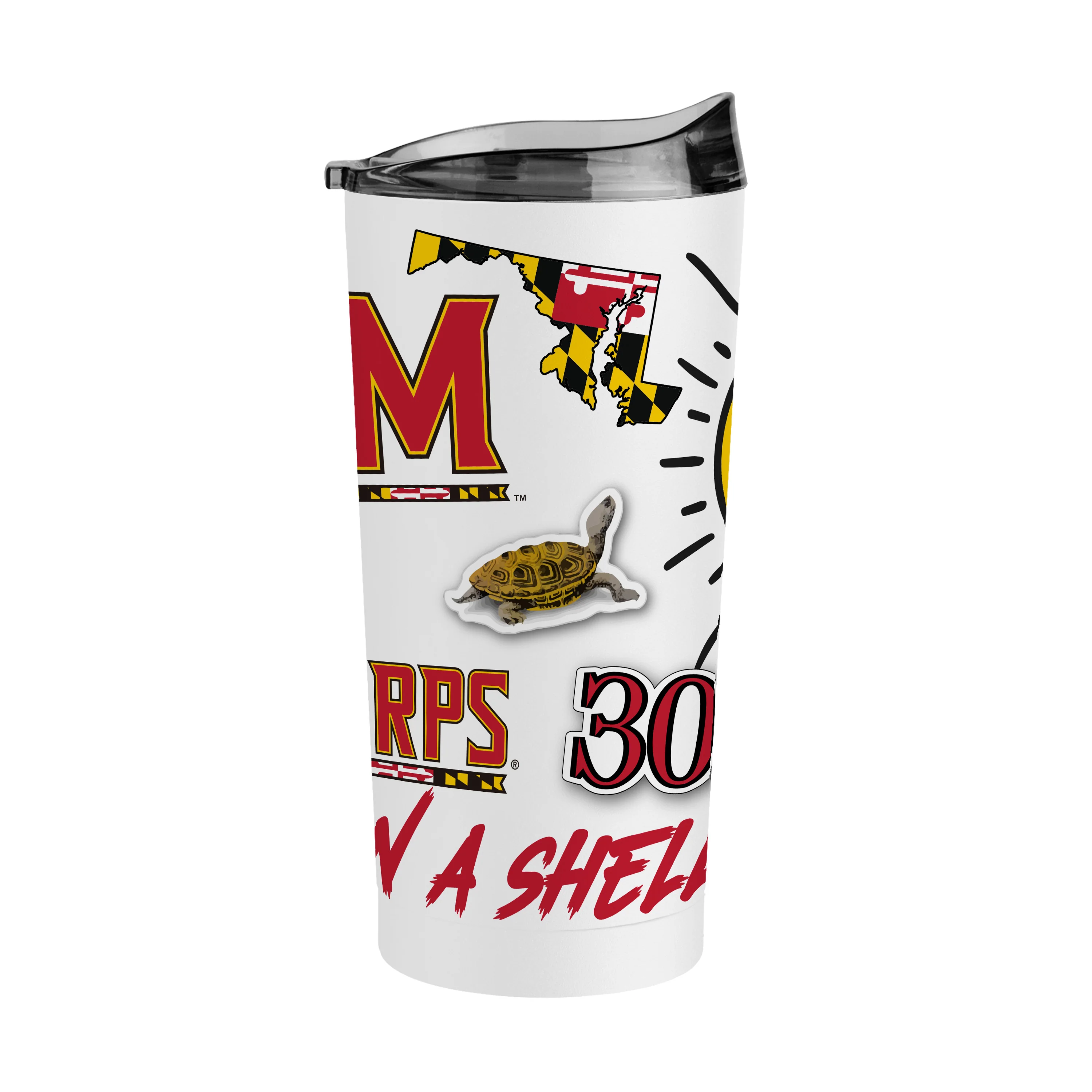 Maryland 20oz Native Powder Coat Tumbler - Image 2