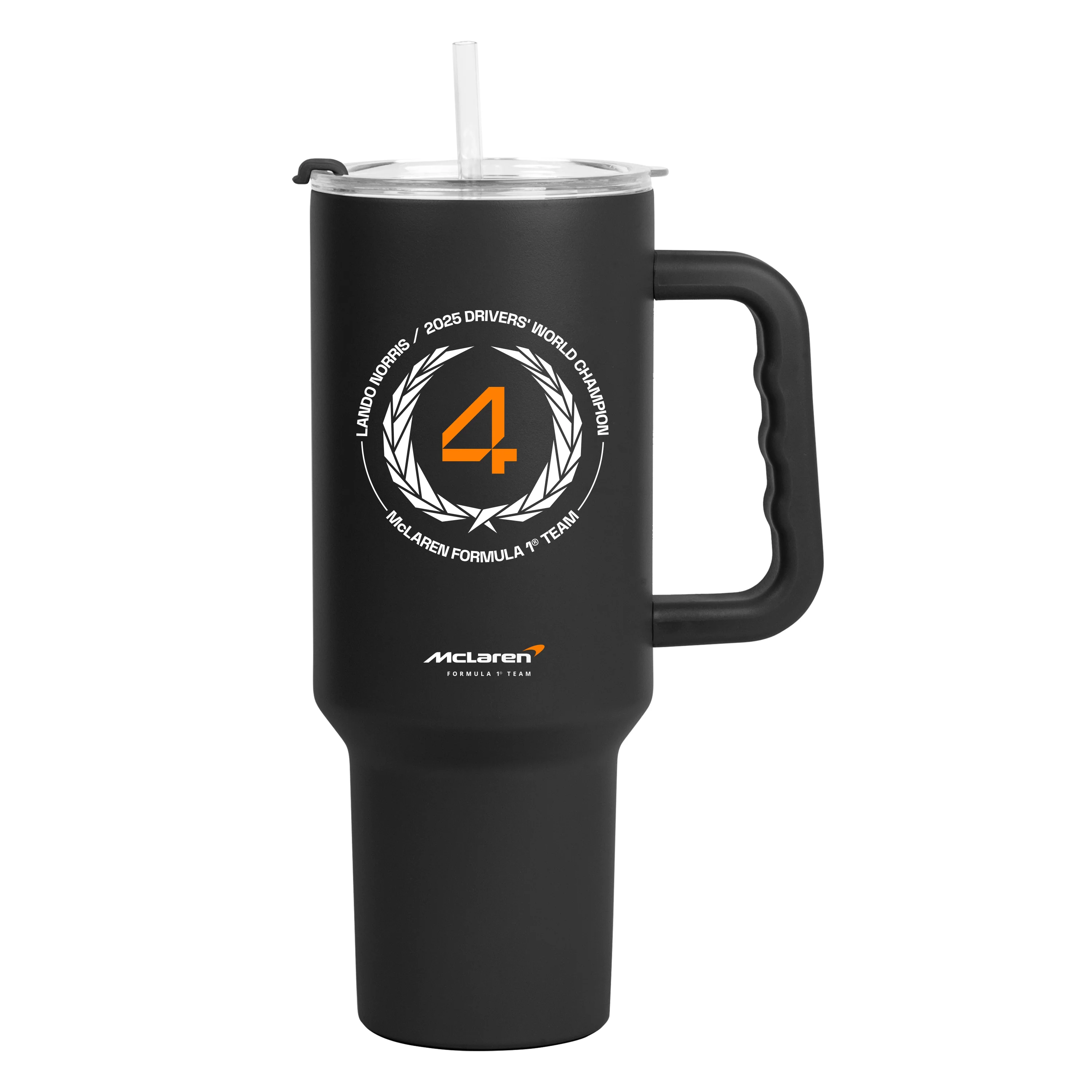 Mclaren Lando Norris 2025 Drivers Championship 40oz PC Tumbler - Image 2