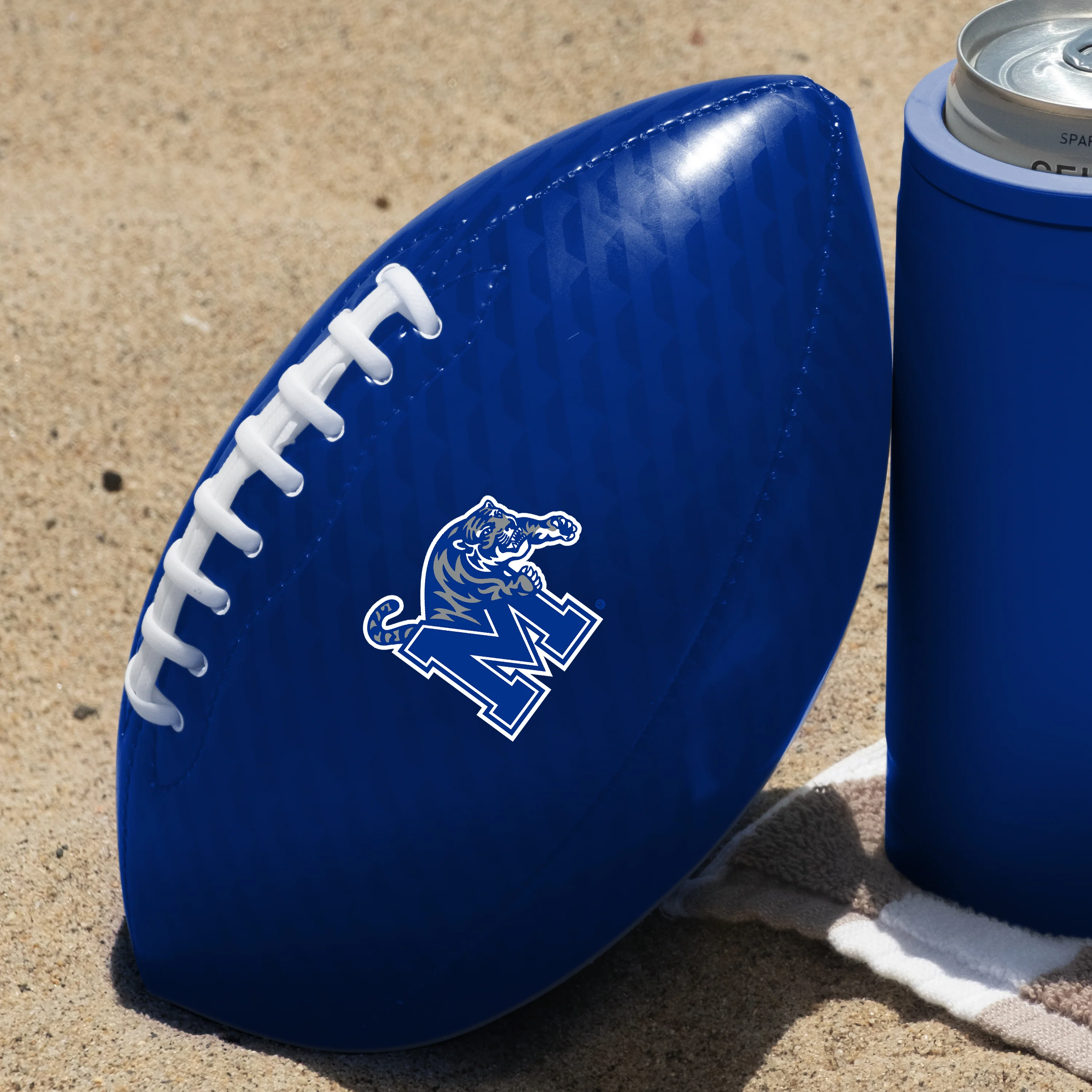 Memphis Carbon Fiber Mini Size Glossy Football - Image 5