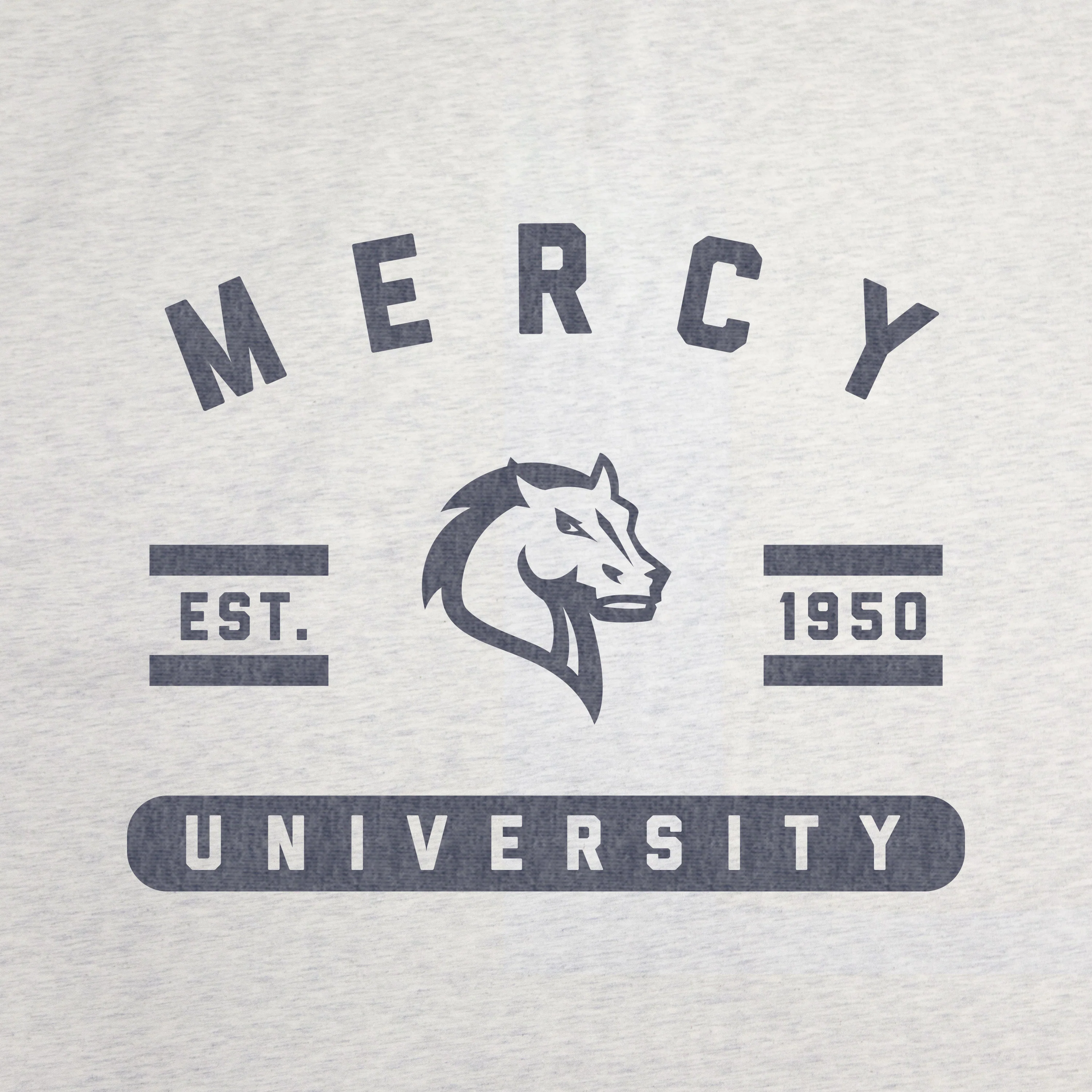 Mercy University Sublimated Sweatshirt Blanket - Image 2