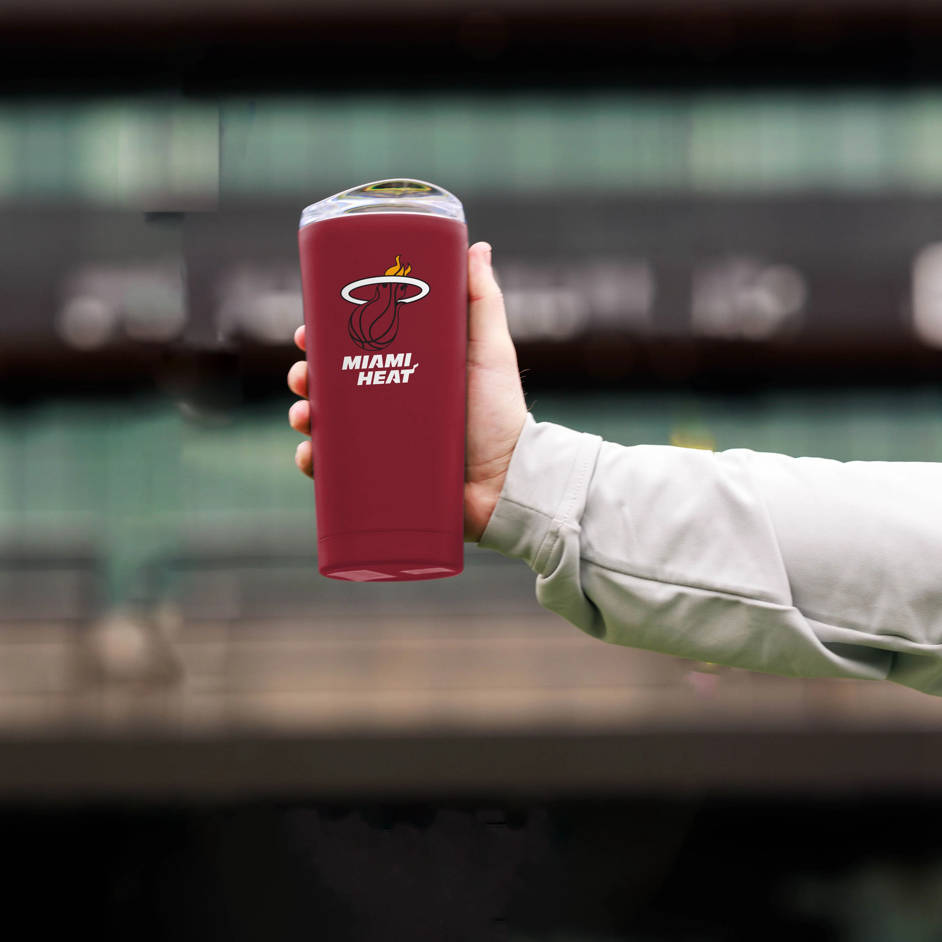 Miami Heat 20oz Flipside Powder Coat Tumbler - Image 3