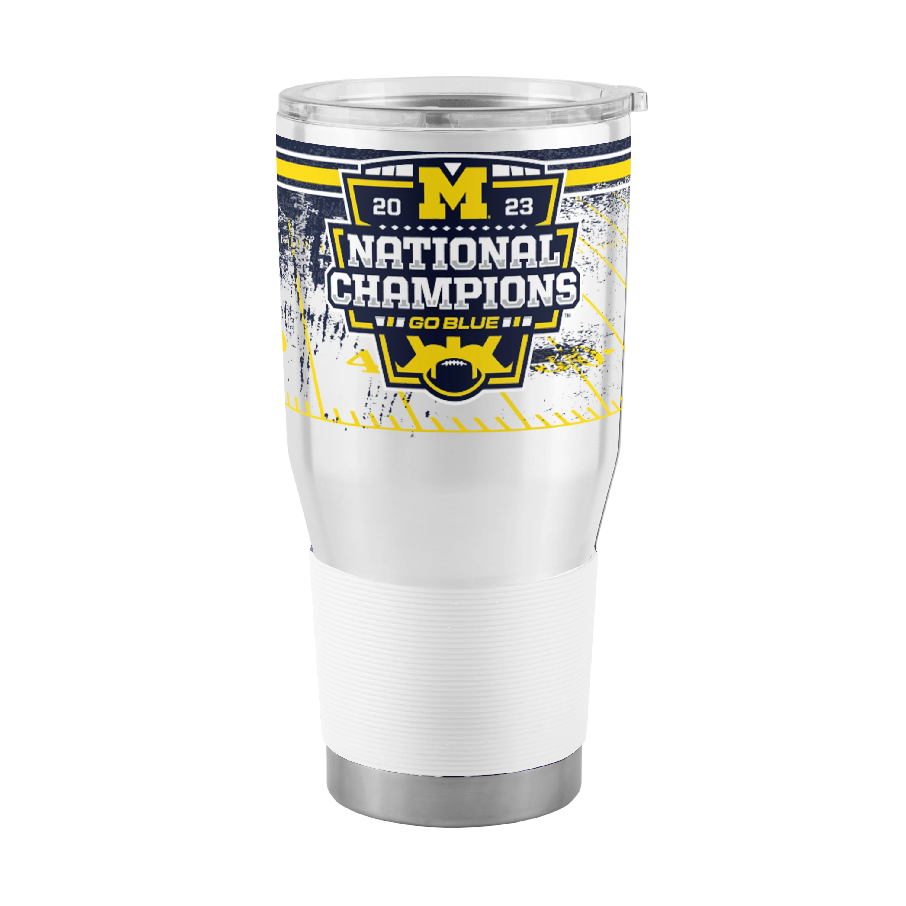 Michigan 2023 CFP National Champions 30oz Stainless Tumbler - Image 2
