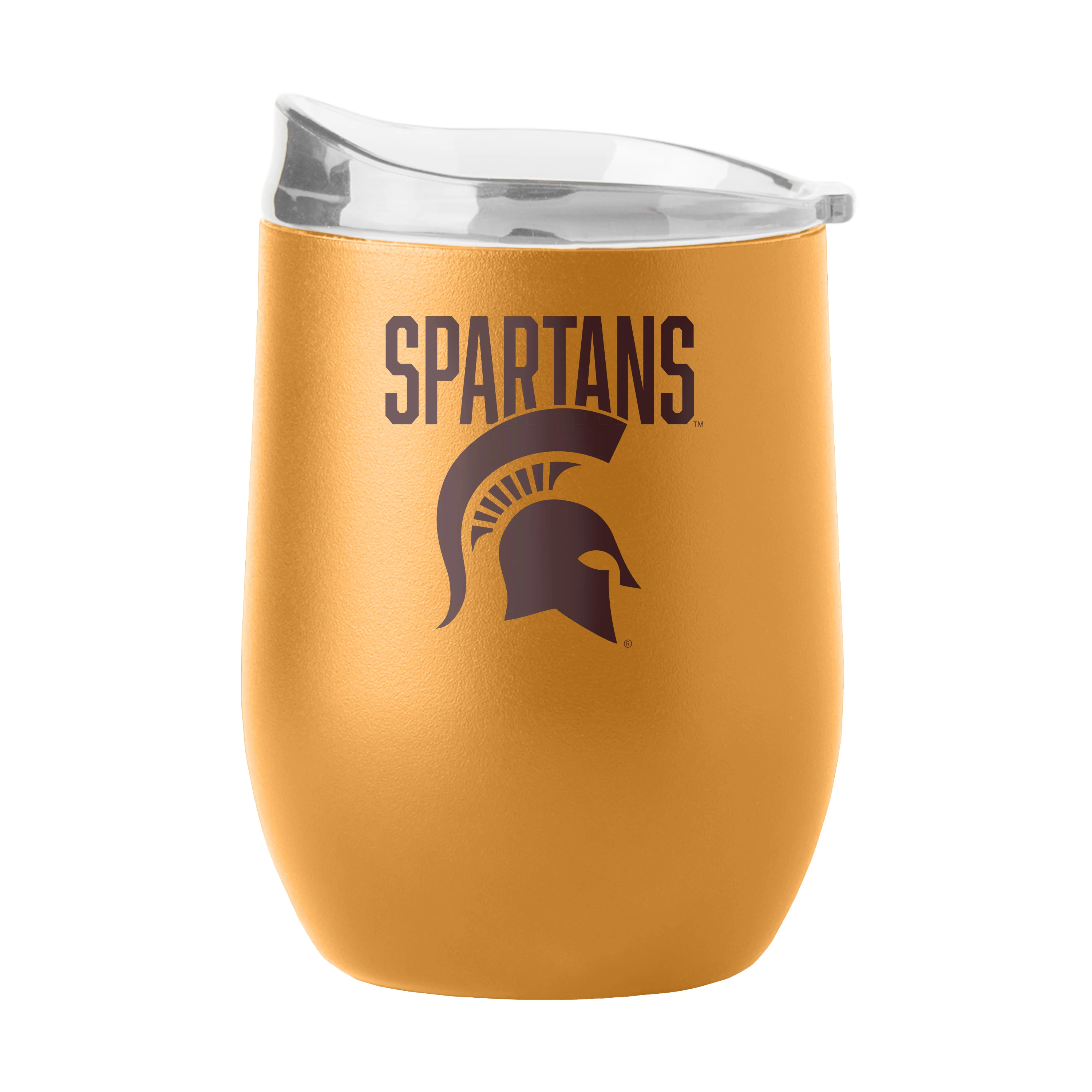 Michigan State 16oz Huddle Powder Coat Curved Beverage
