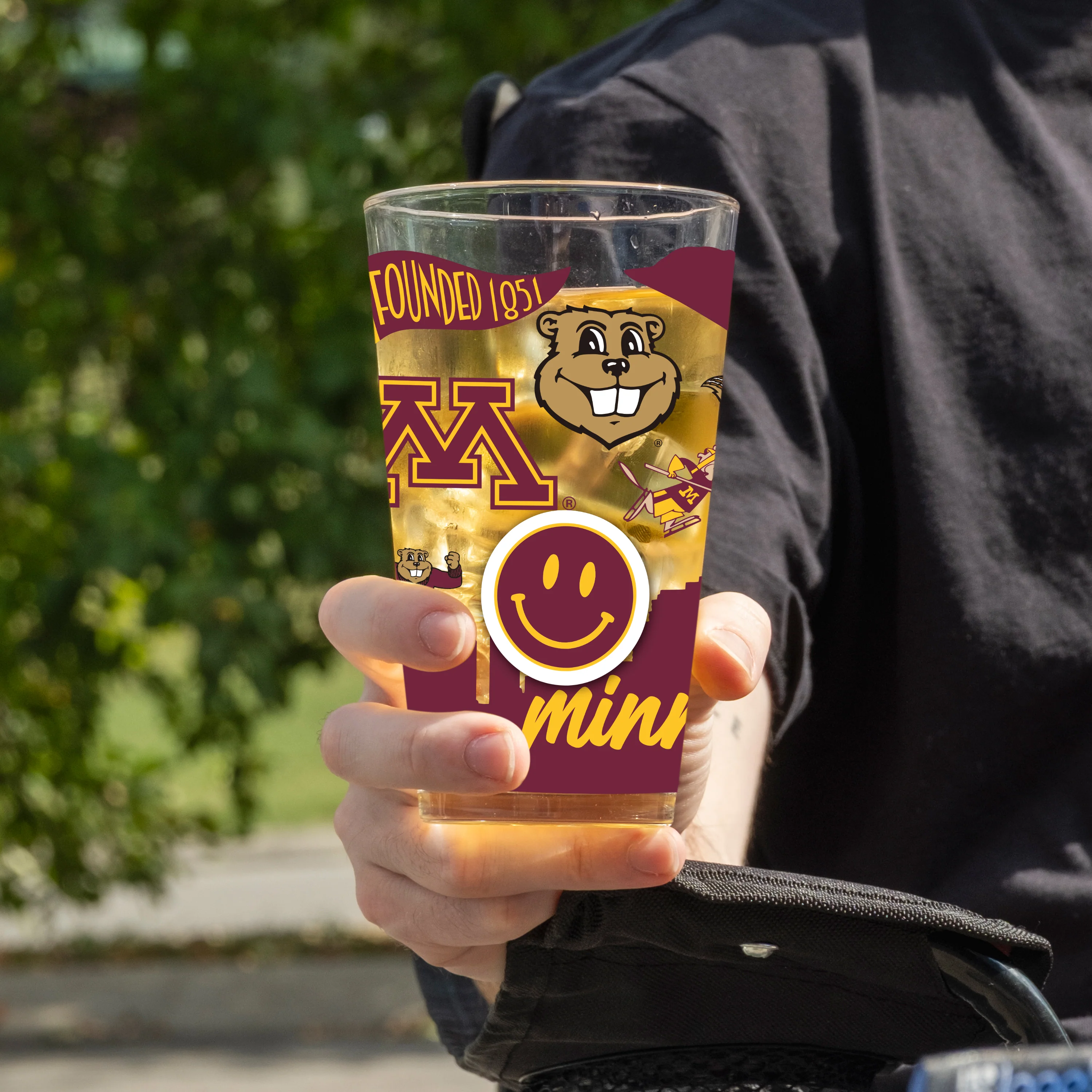 Minnesota 16oz Native Pint Glass - Image 2