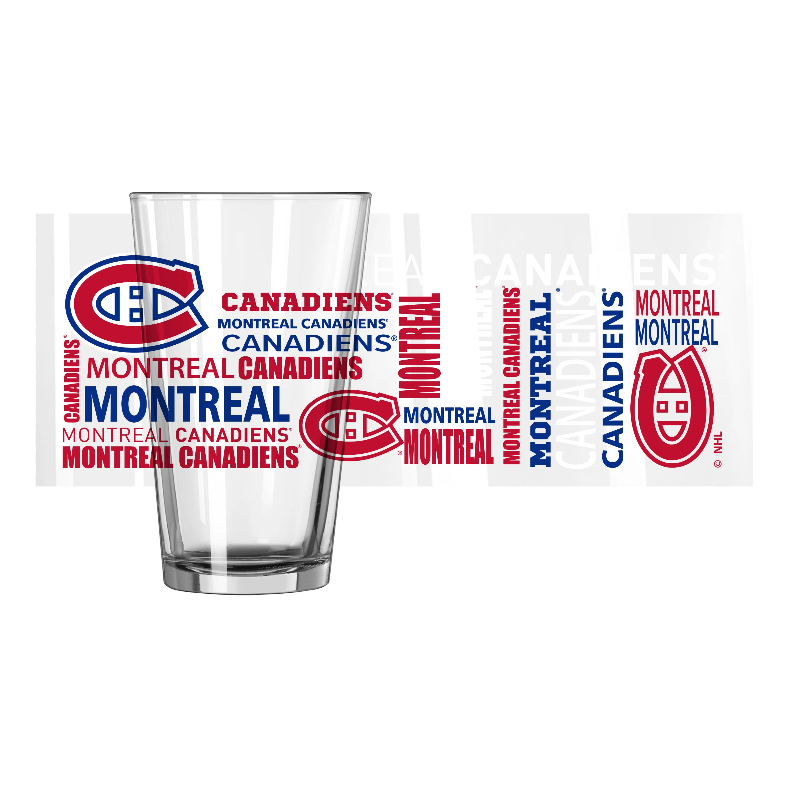 Montreal Canadiens 16oz Spirit Pint Glass - Image 2