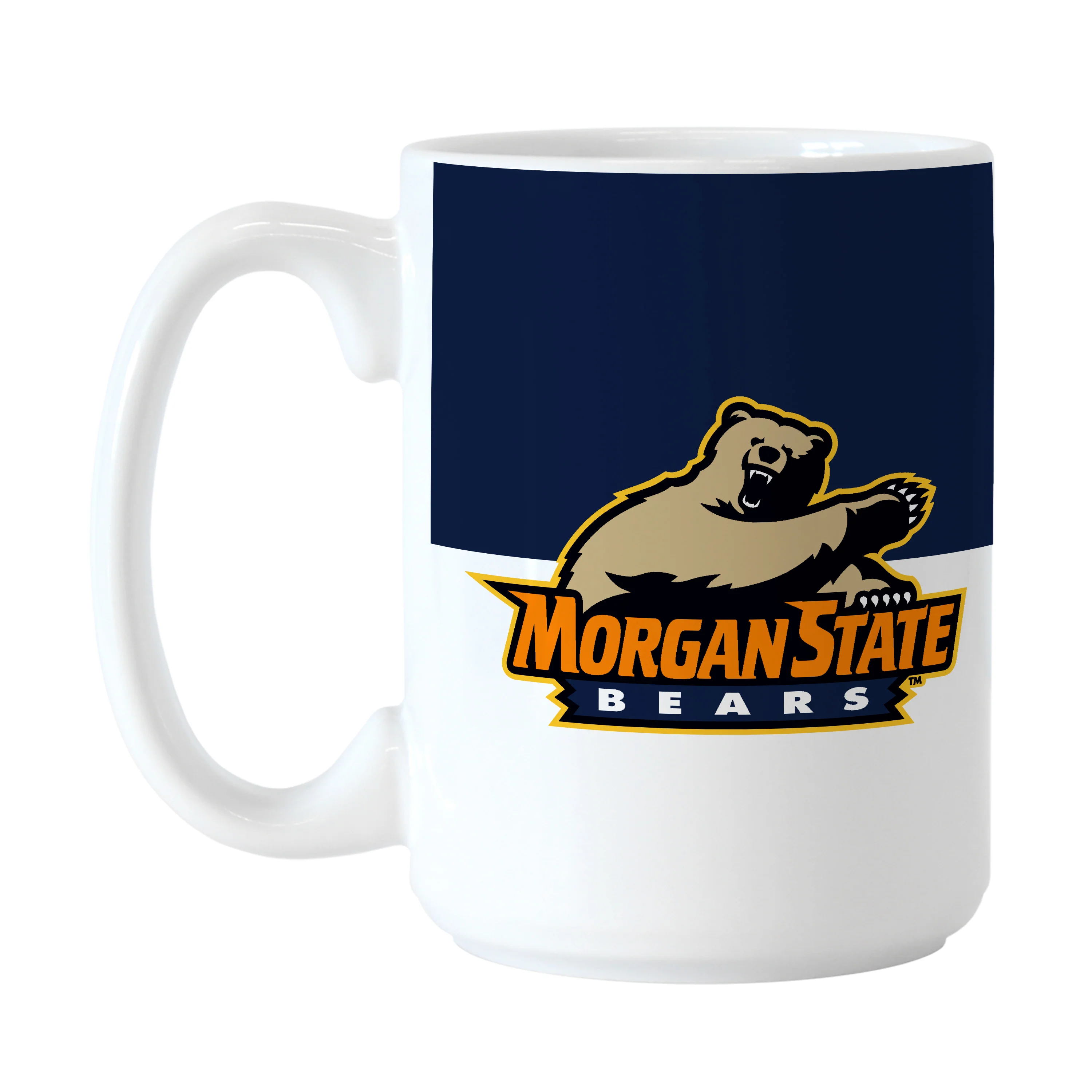 Morgan State 15oz Colorblock Sublimated Mug