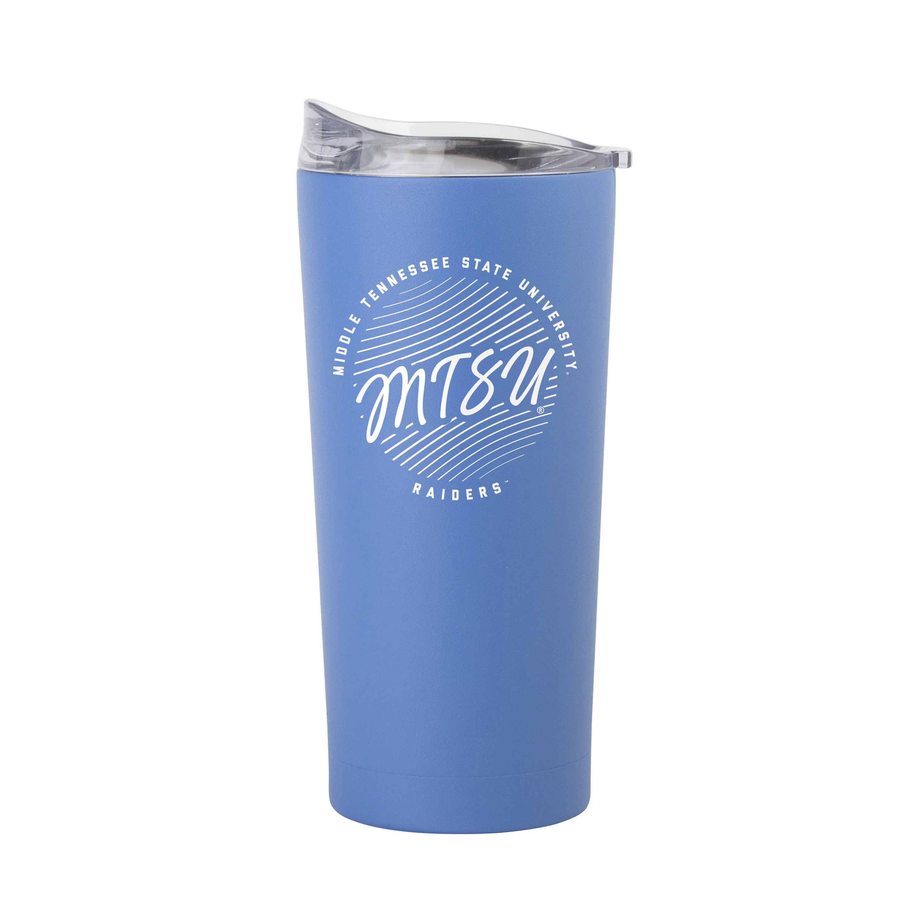 MTSU 20oz Retro Script Arctic Powder Coat Tumbler