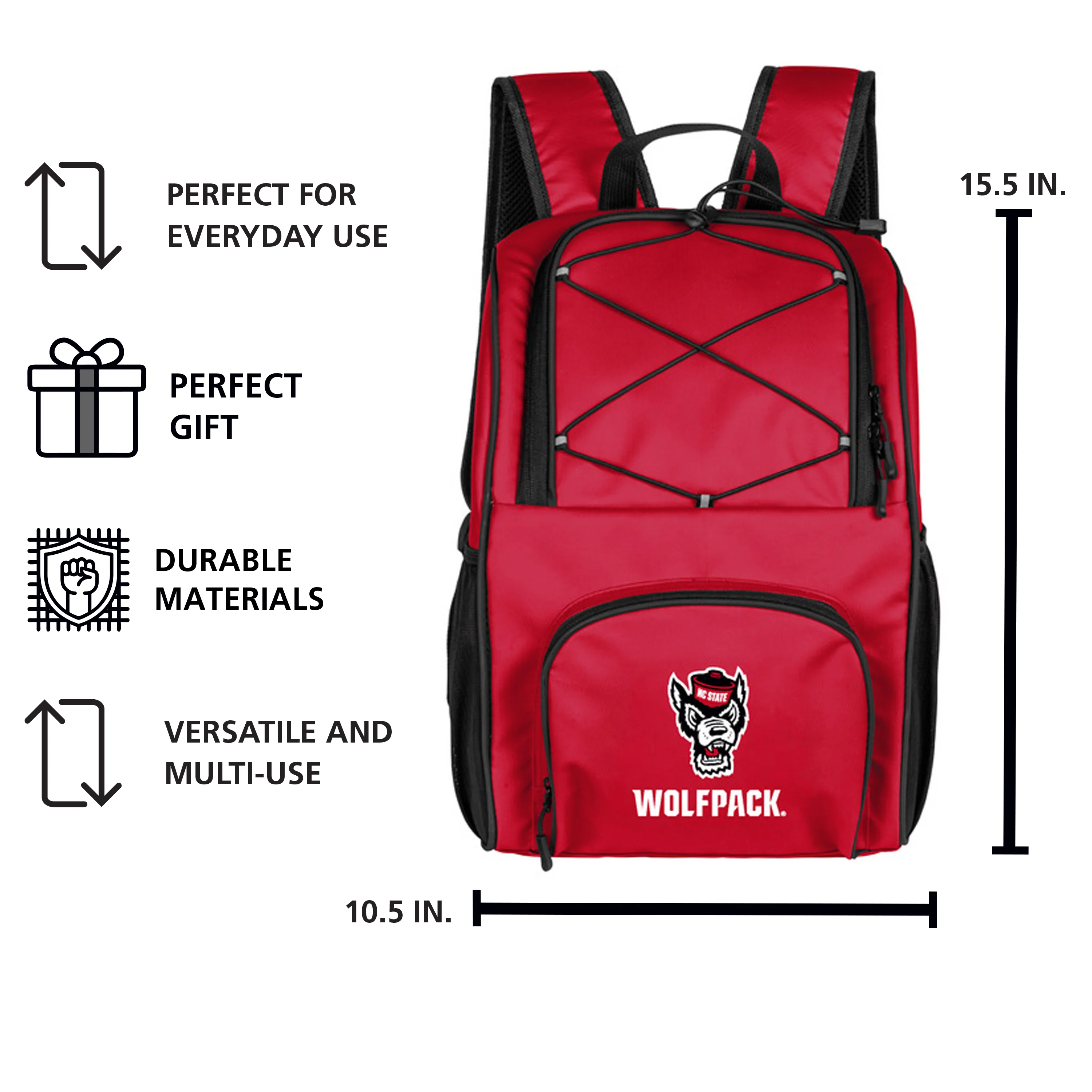 NC State 24 Can Flex Backpack Cooler - Image 5