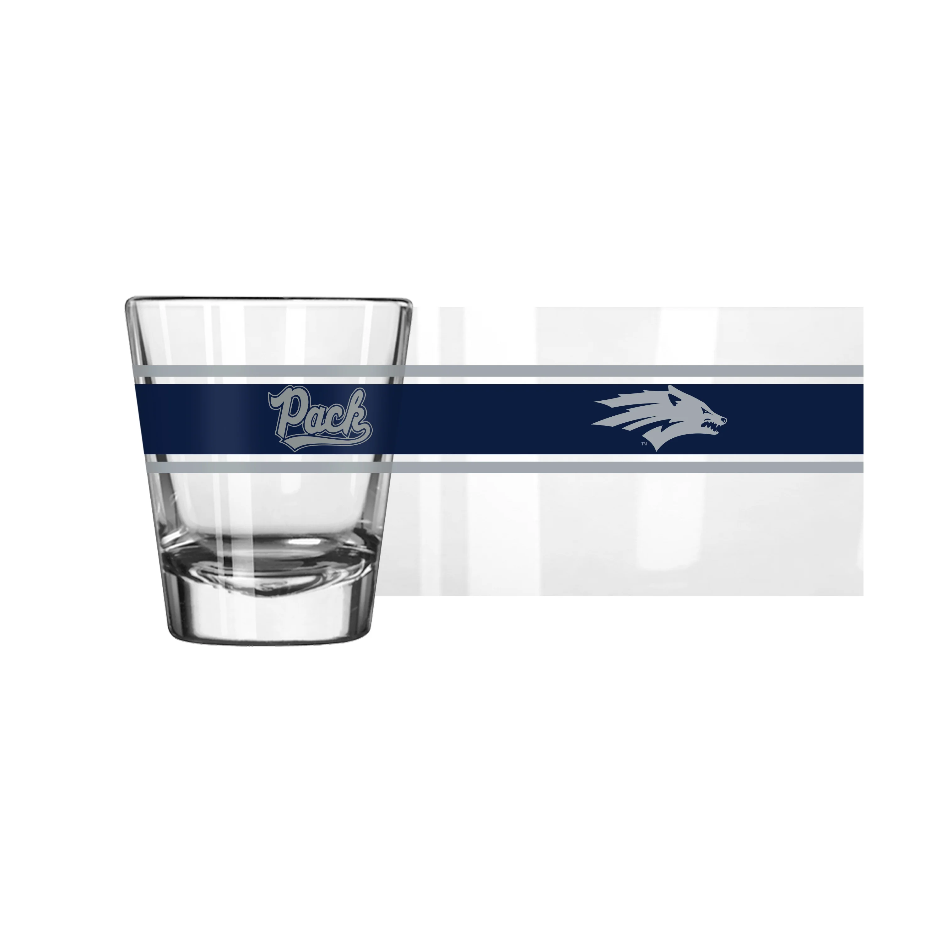 Nevada 2oz Stripe Shot Glass - Image 2
