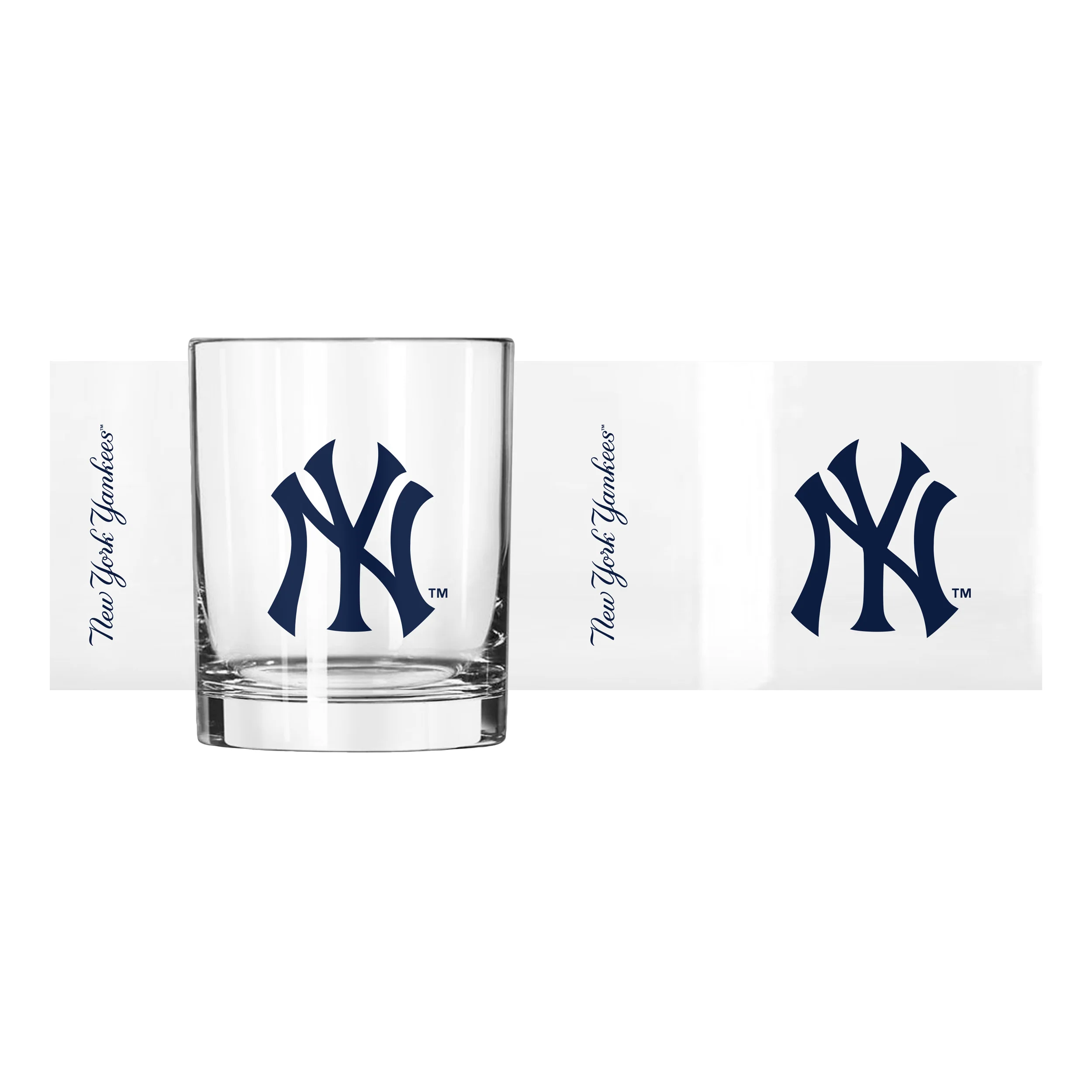 New York Yankees 14oz Gameday Rocks Glass - Image 2