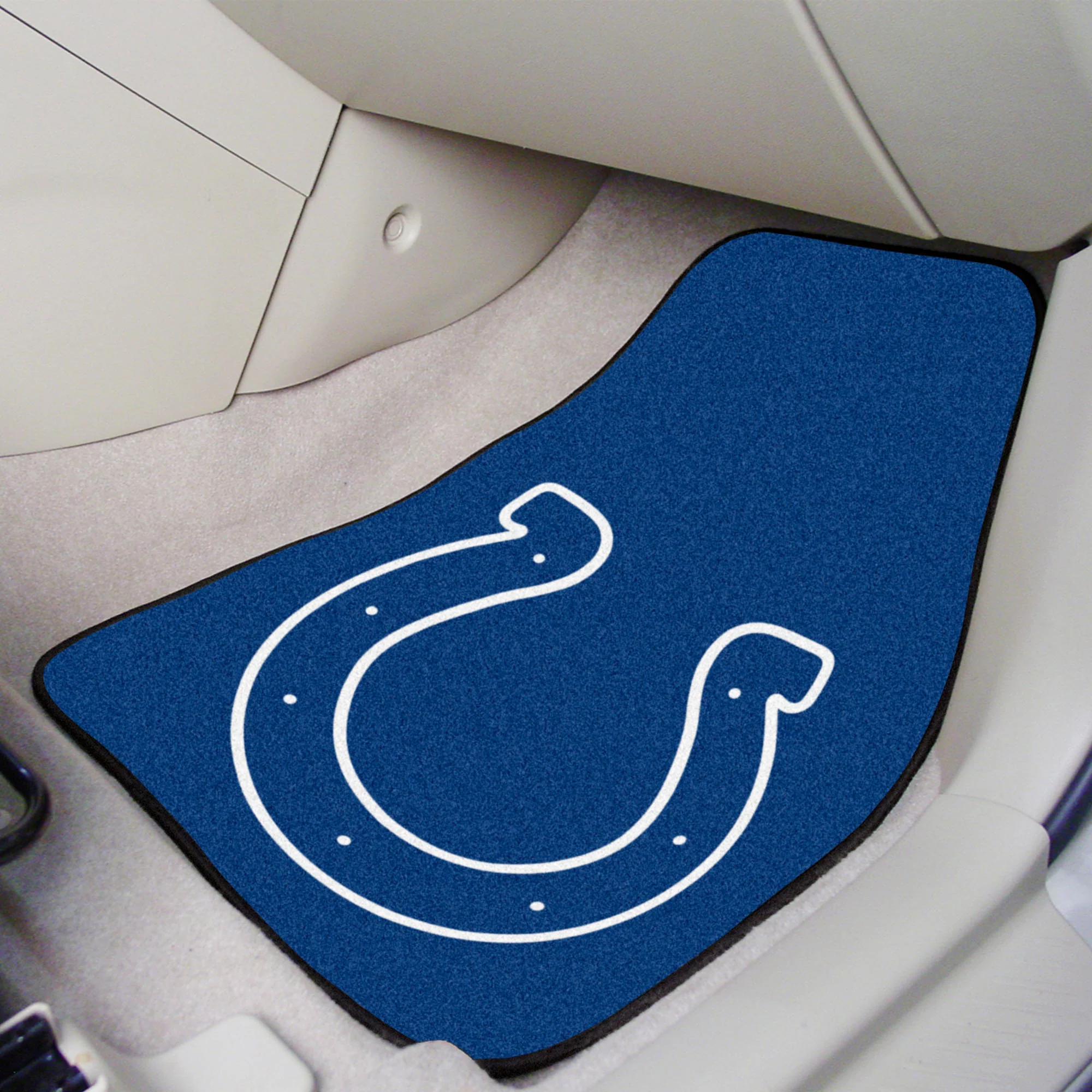 NFL - Indianapolis Colts 2-pc Carpet Car Mat Set - Image 2