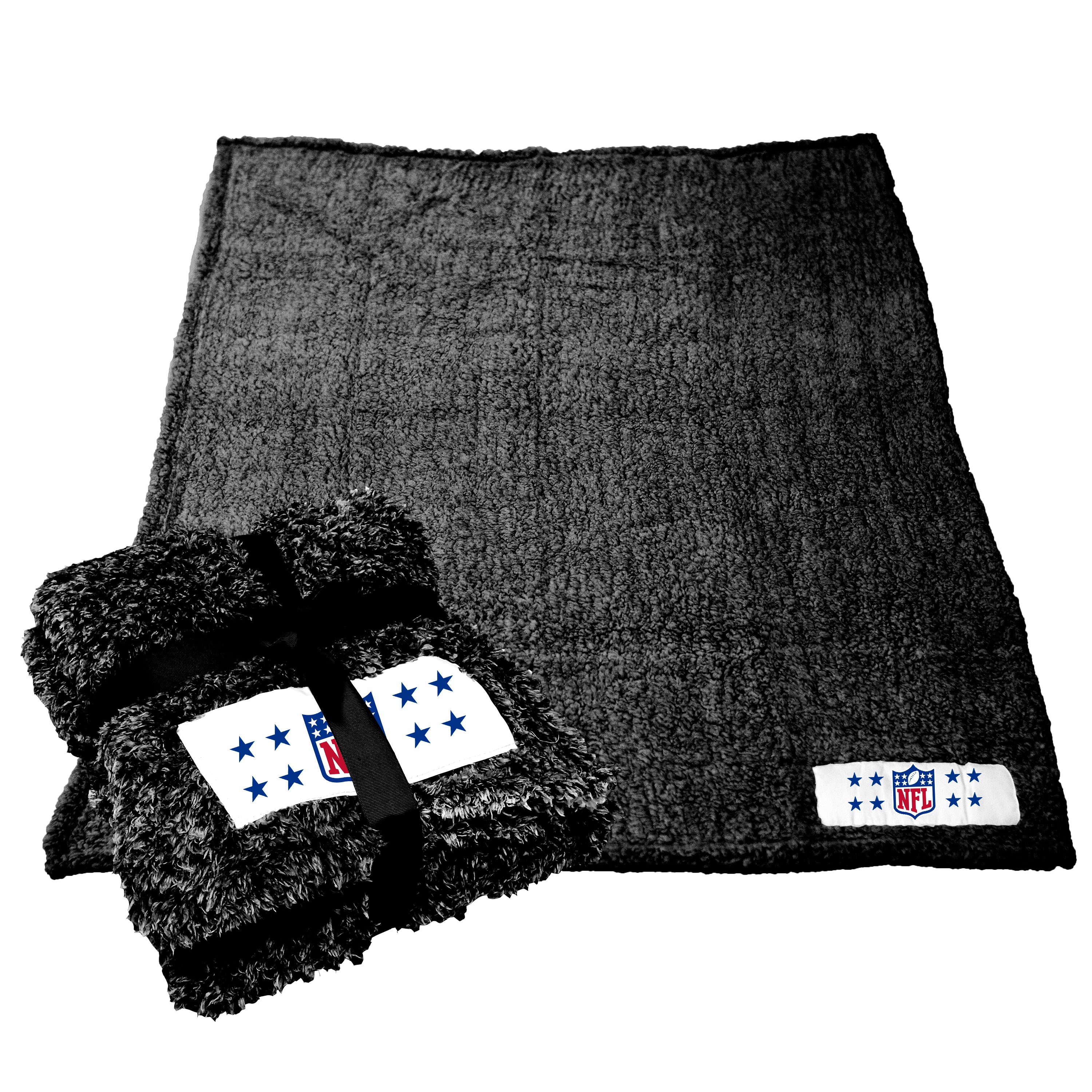 NFL Shield Black Color Frosty Fleece
