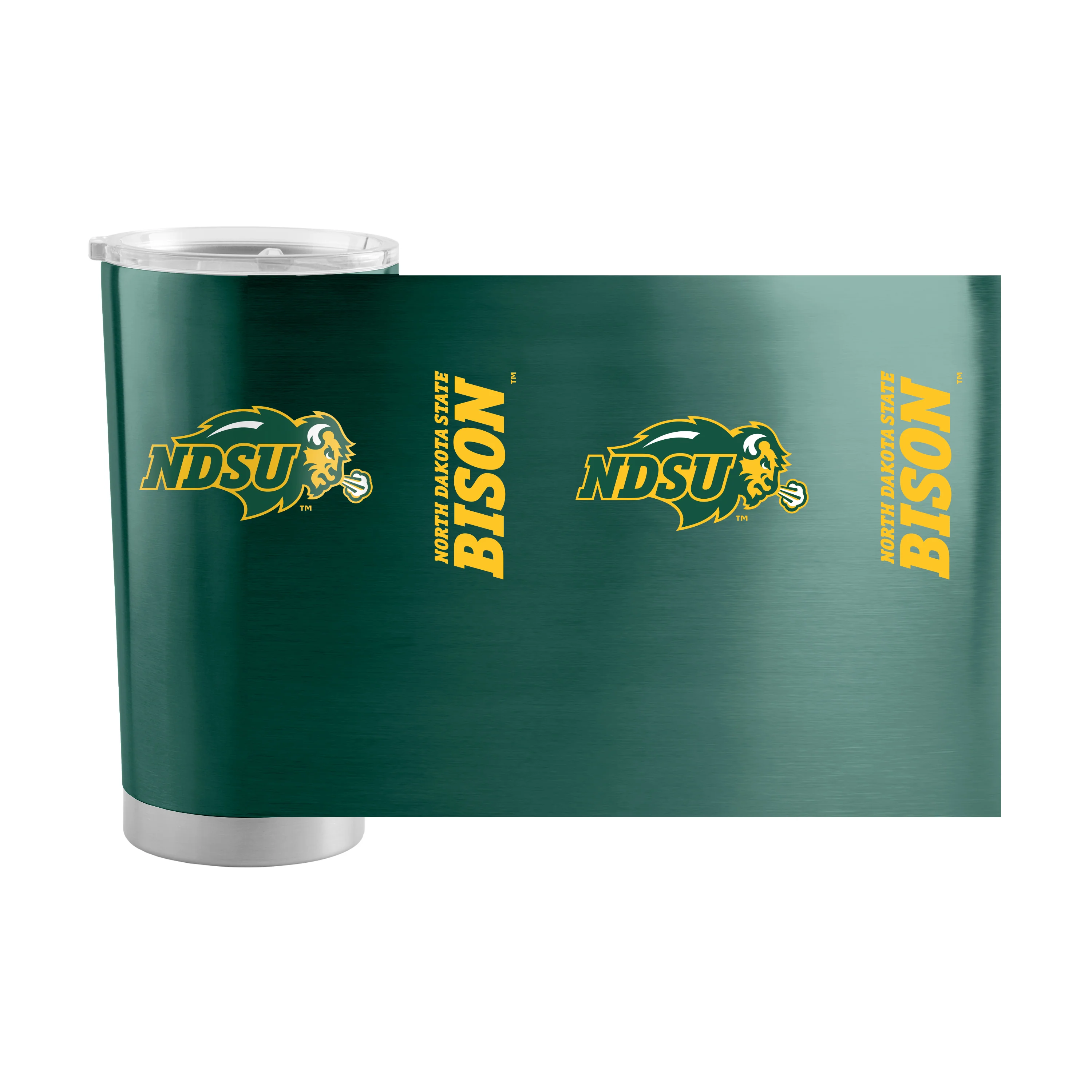 North Dakota State 20oz Gameday Stainless Steel Tumbler - Image 2