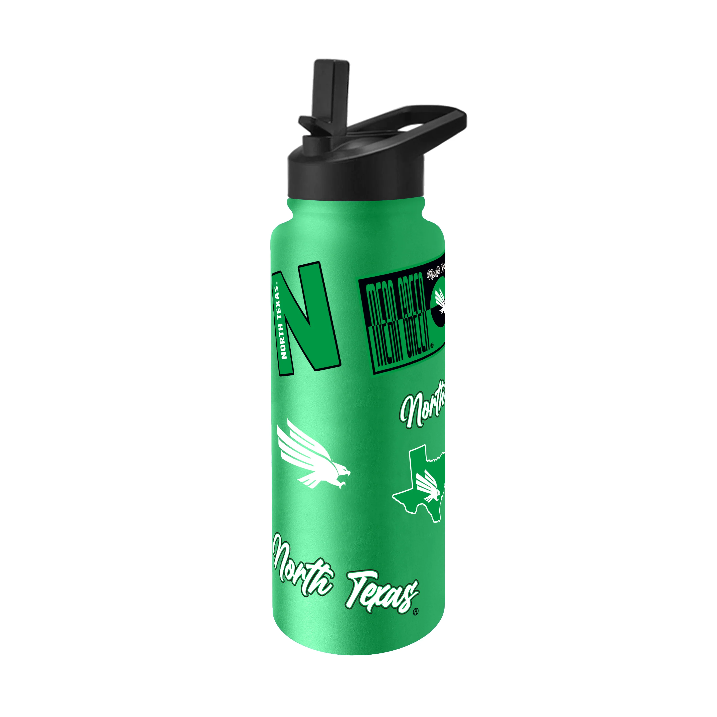 North Texas 34oz Dreamweave Quencher Bottle - Image 2