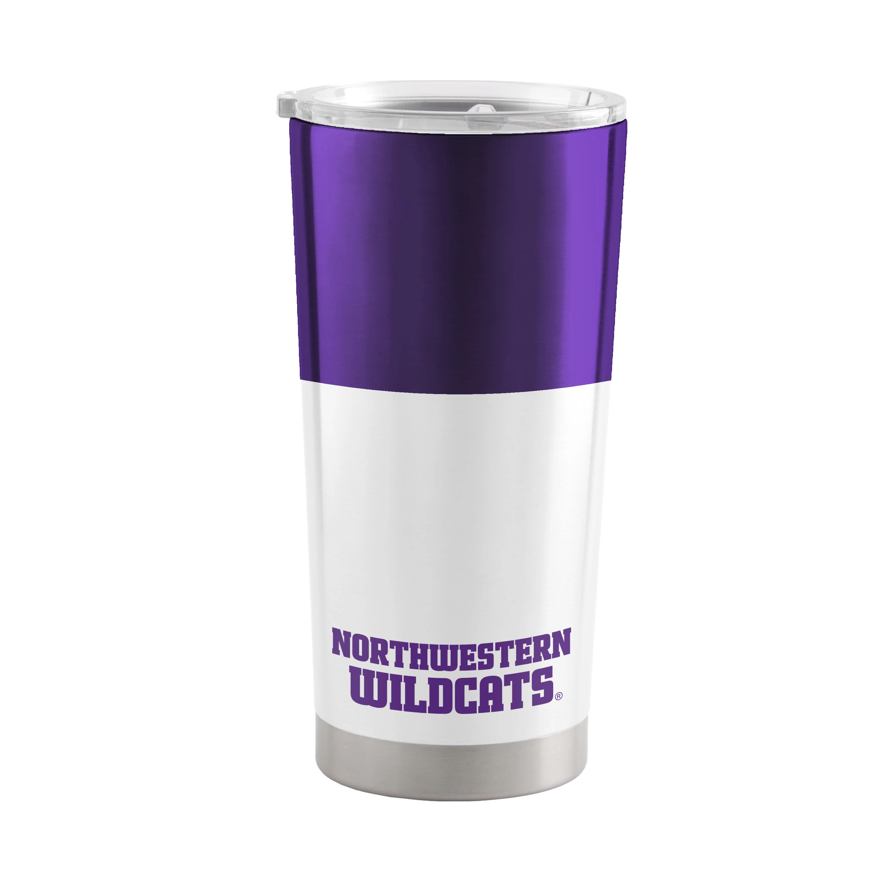 Northwestern 20oz Colorblock Stainless Tumbler - Image 2