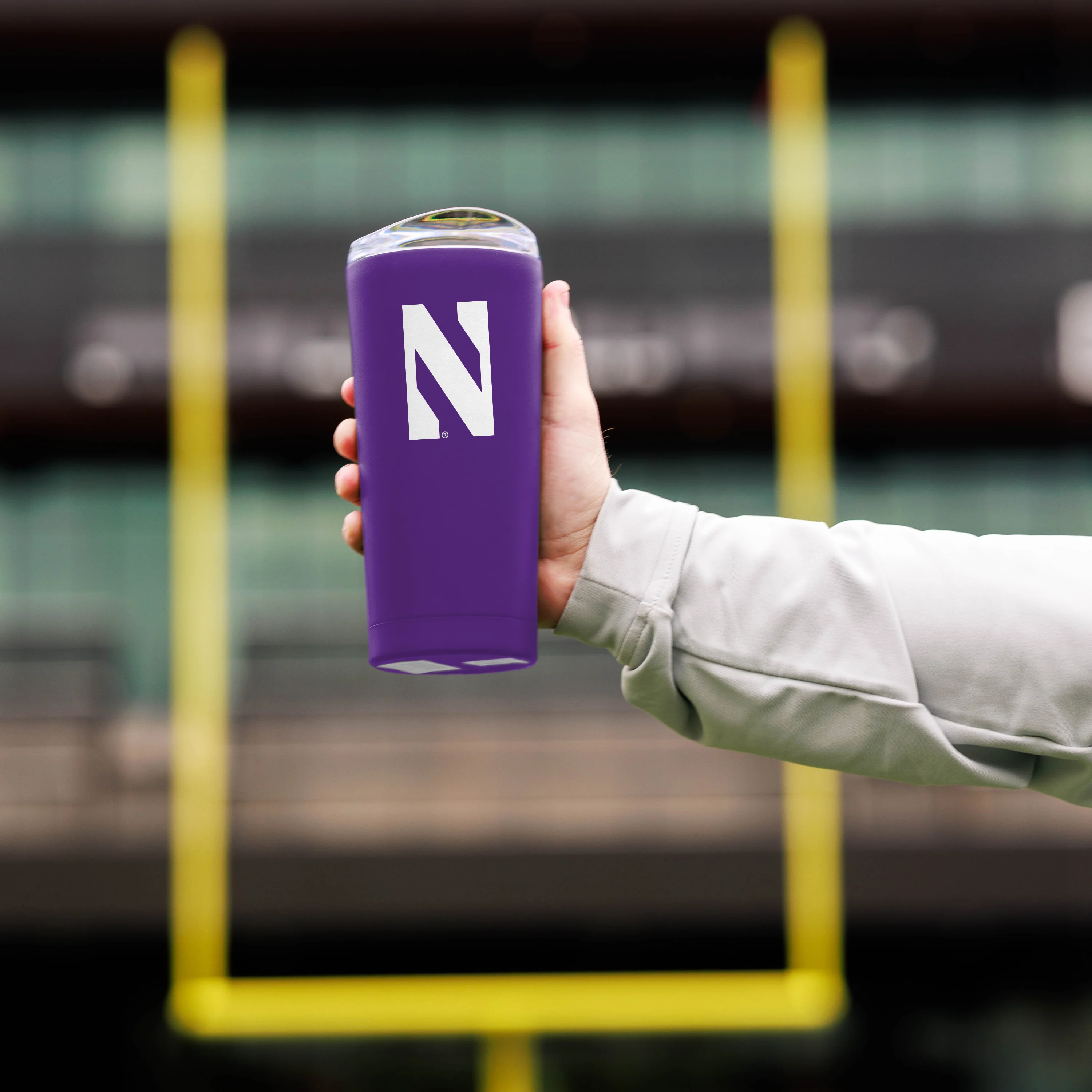 Northwestern 20oz Flipside Powder Coat Tumbler - Image 4