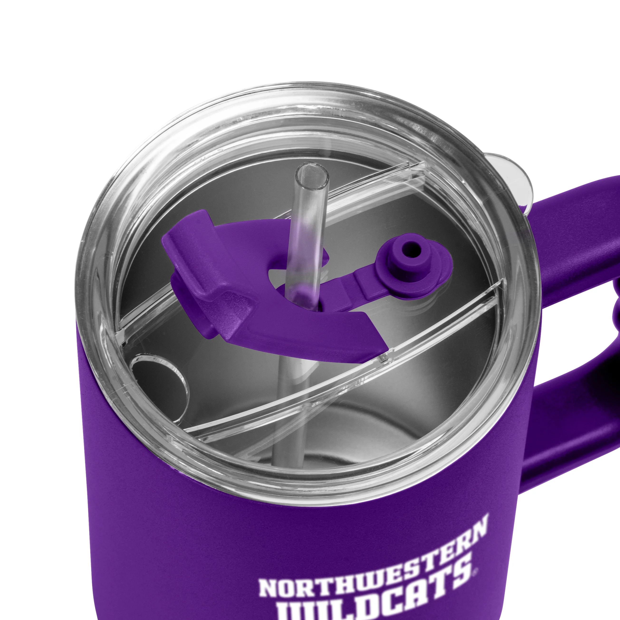 Northwestern 40oz Flipside Powder Coat Tumbler - Image 4