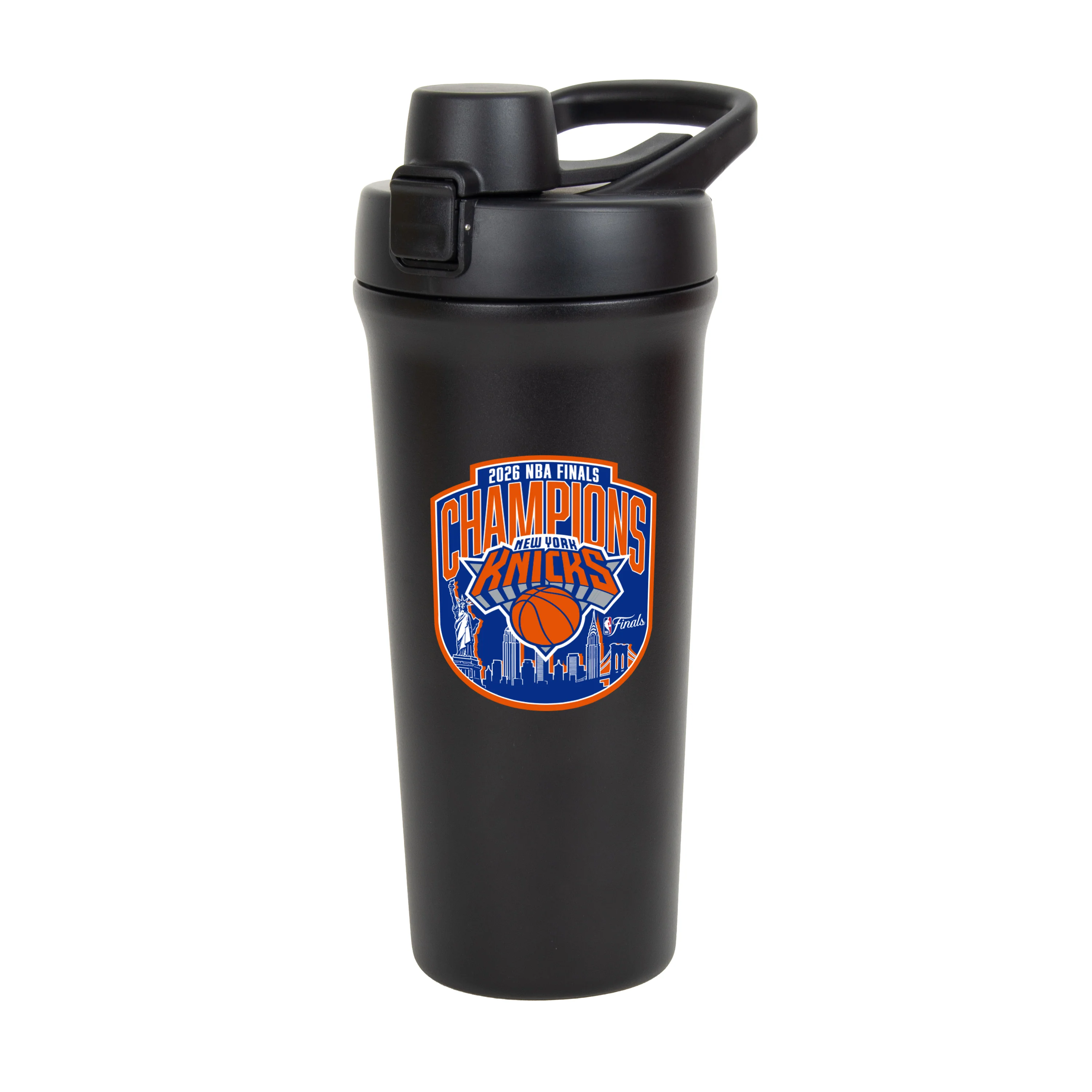NY Knicks 2026 NBA Finals Champions 26oz Shaker Bottle
