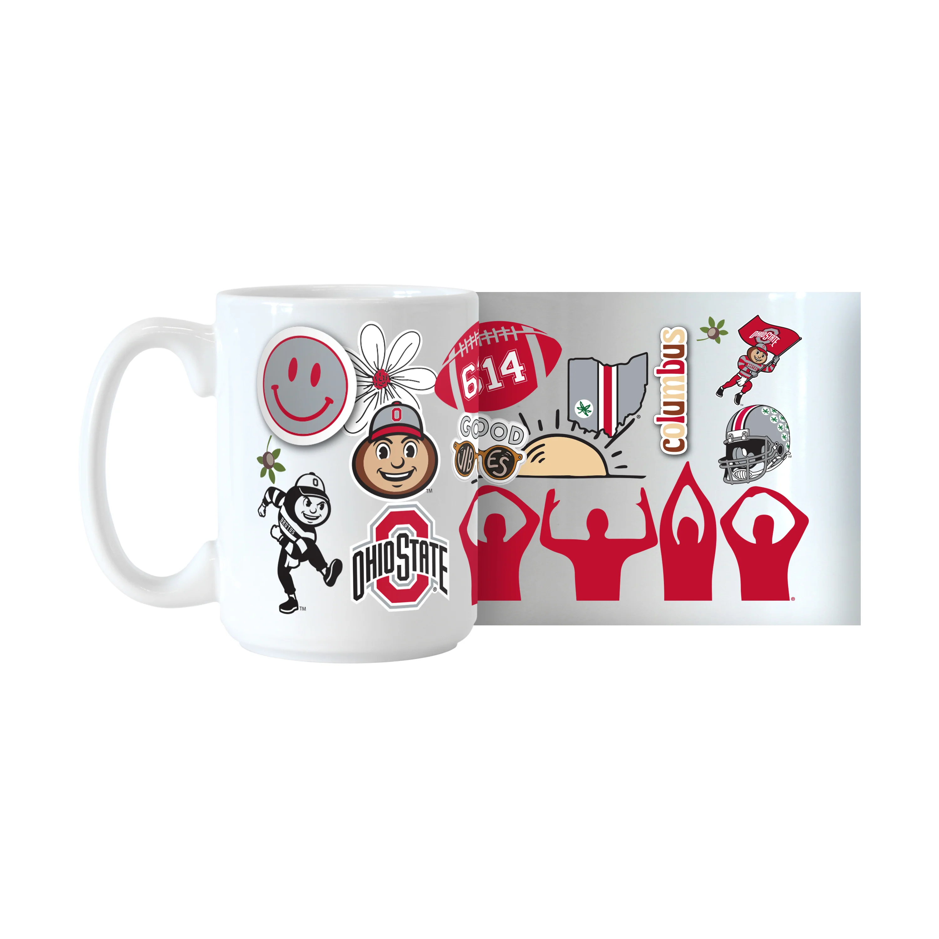 Ohio State 15oz Native Sublimated Mug - Image 3
