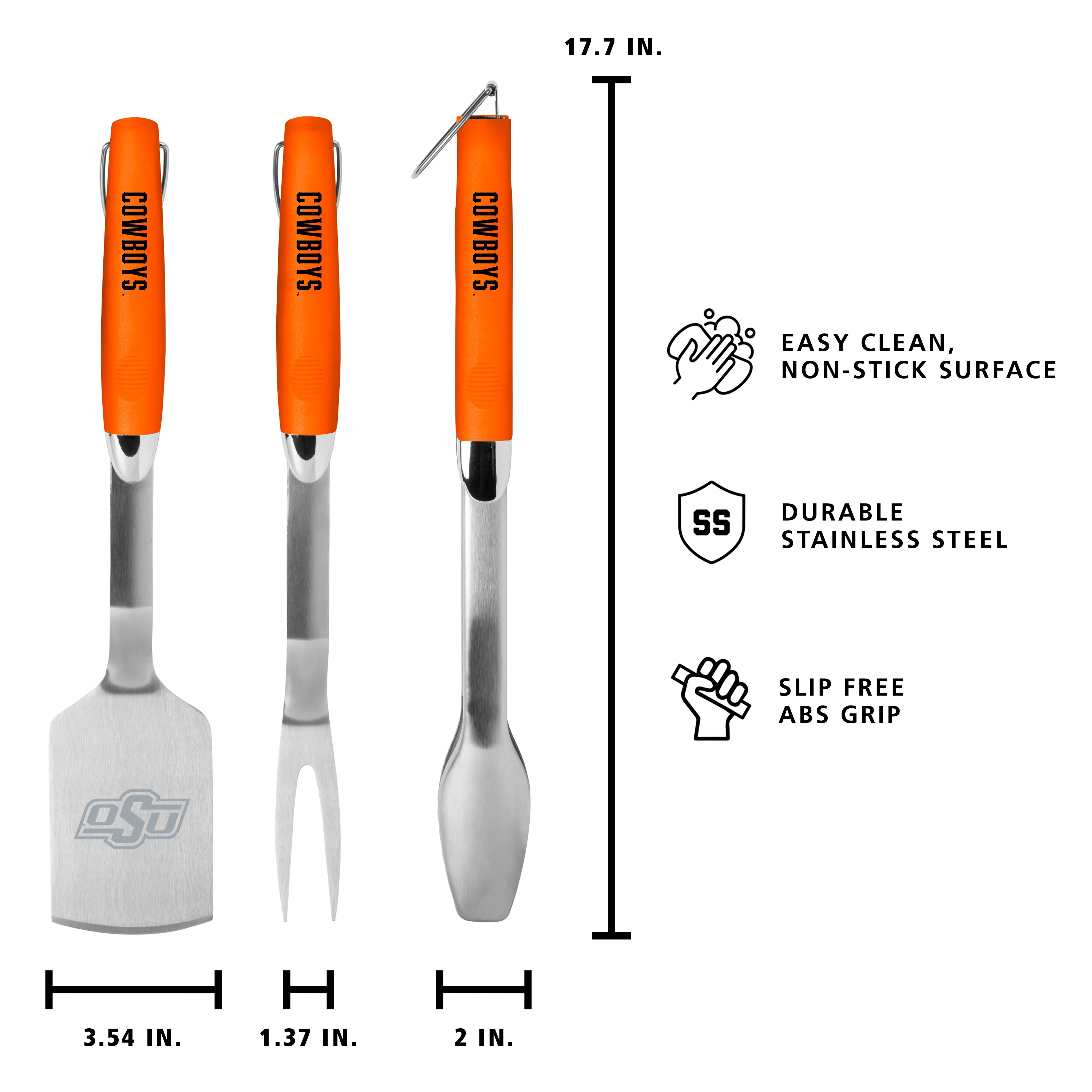 OK State Stainless Grill Set - Image 5