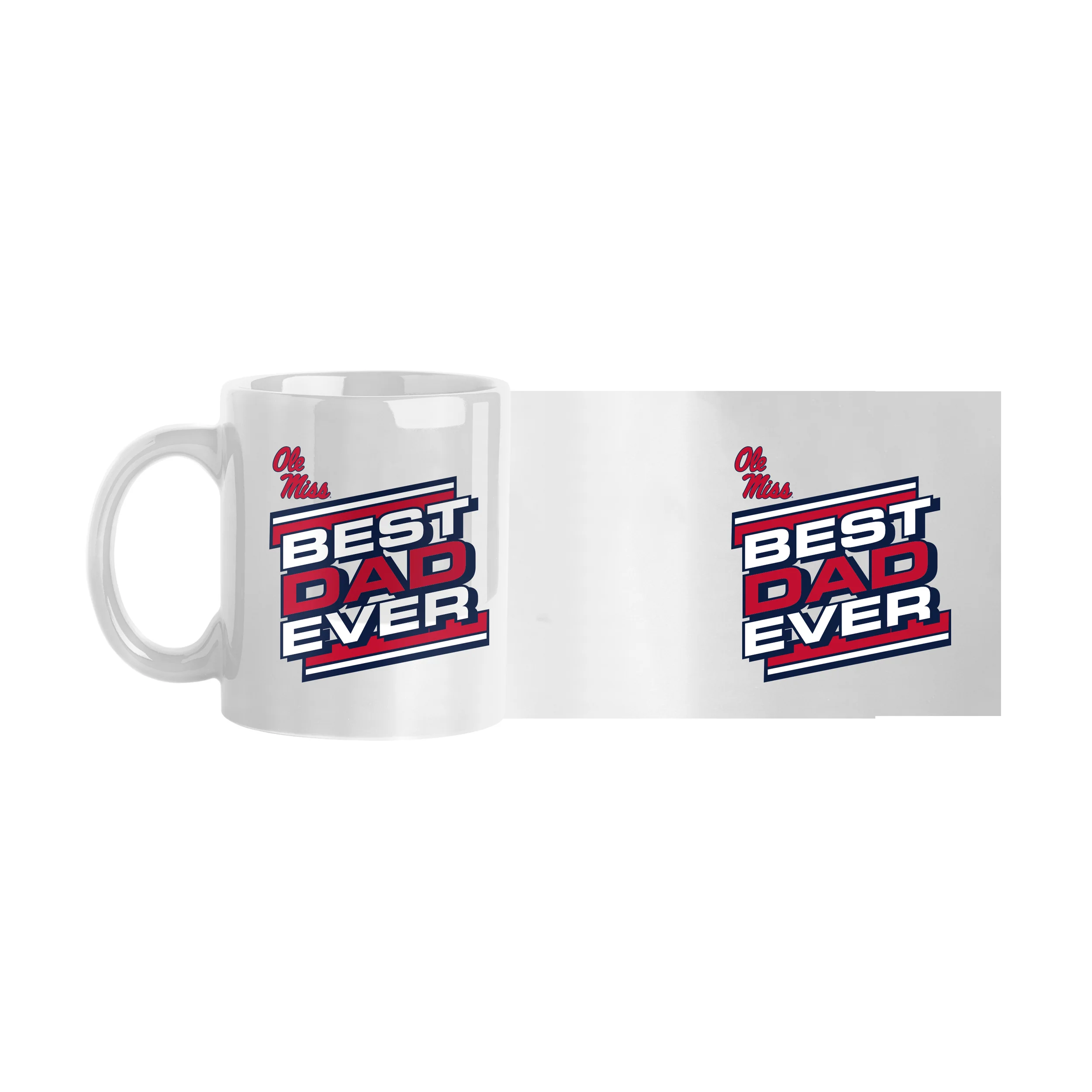 Ole Miss 11oz Best Dad Ever Sublimated Mug - Image 2