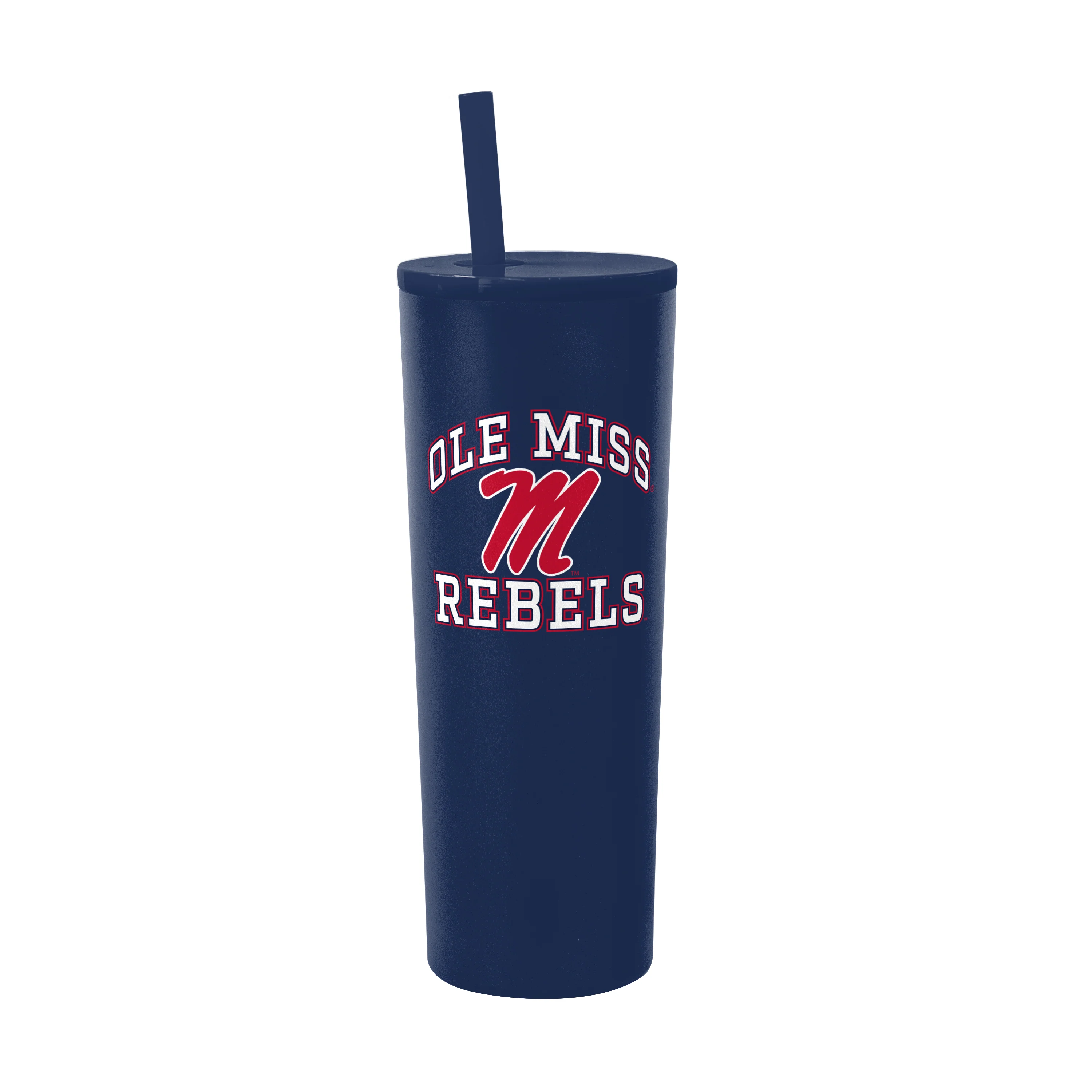 Ole Miss 30oz Athletic SS Straw Tumbler