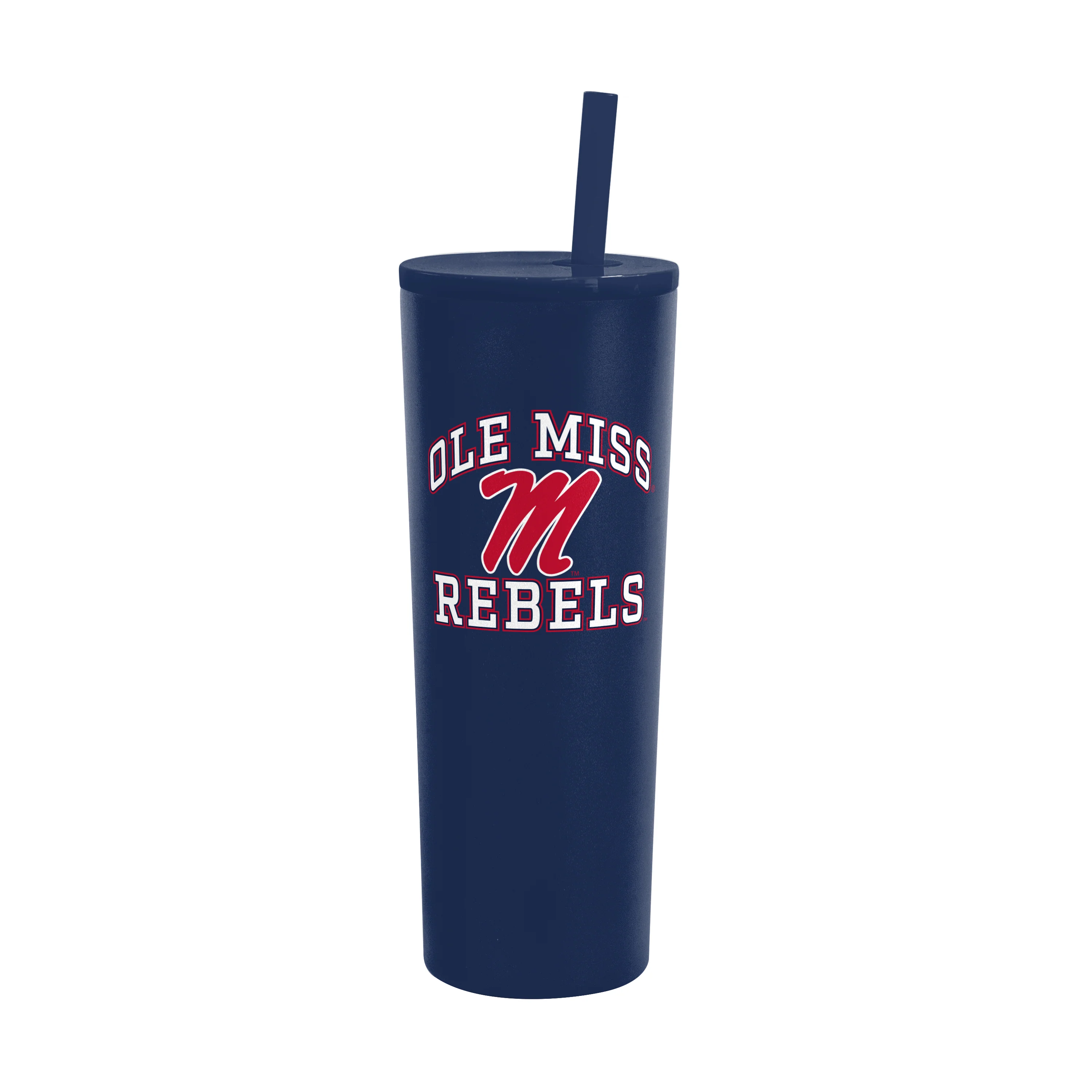 Ole Miss 30oz Athletic SS Straw Tumbler - Image 2