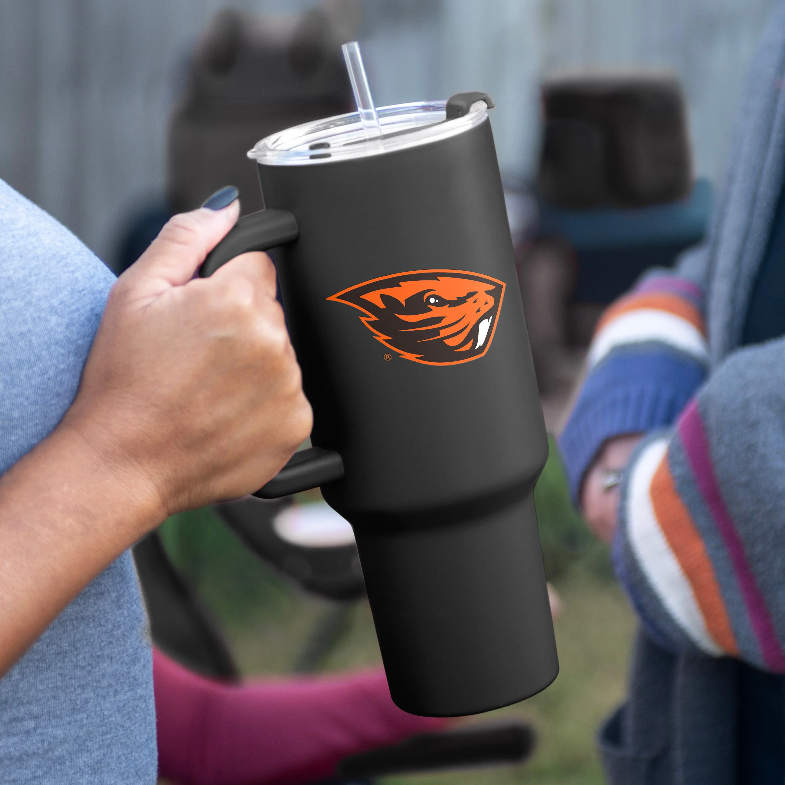 Oregon State 40oz Flipside Powder Coat Tumbler - Image 3