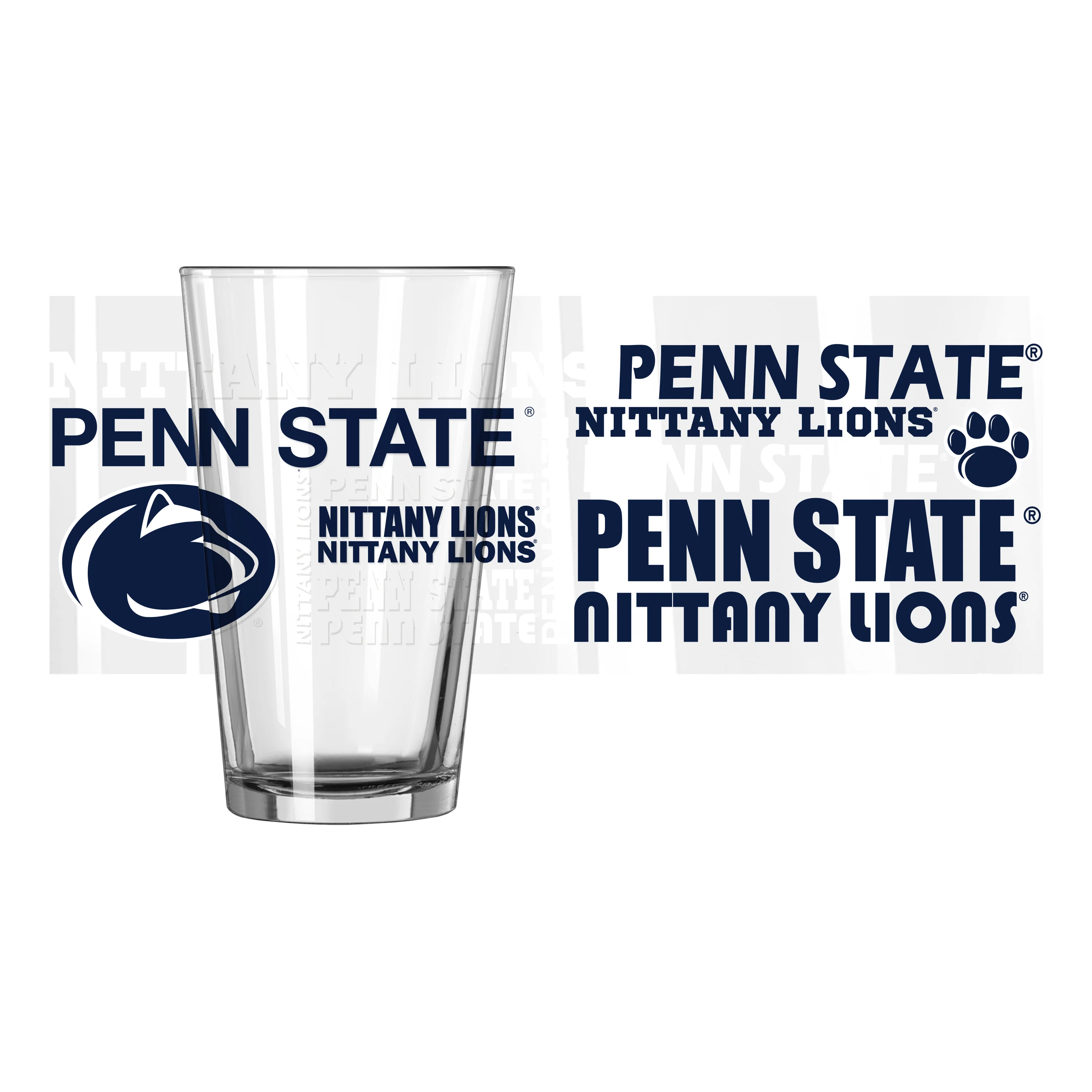 Penn State 16oz Spirit Pint Glass - Image 2