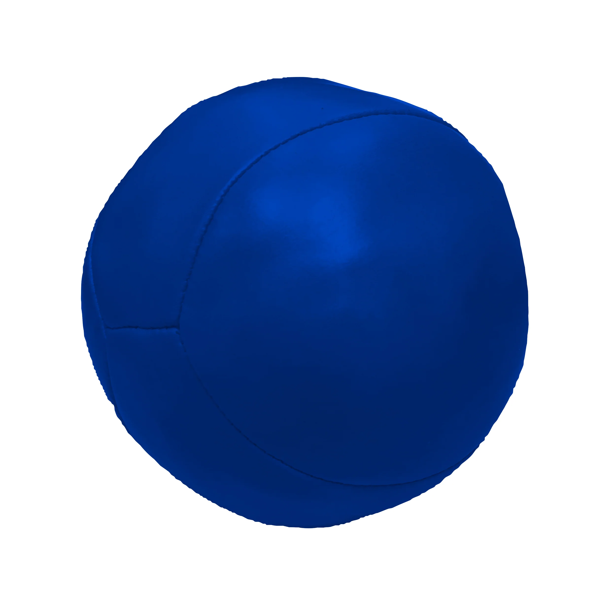Plain Royal 4in Micro Soft Basketball