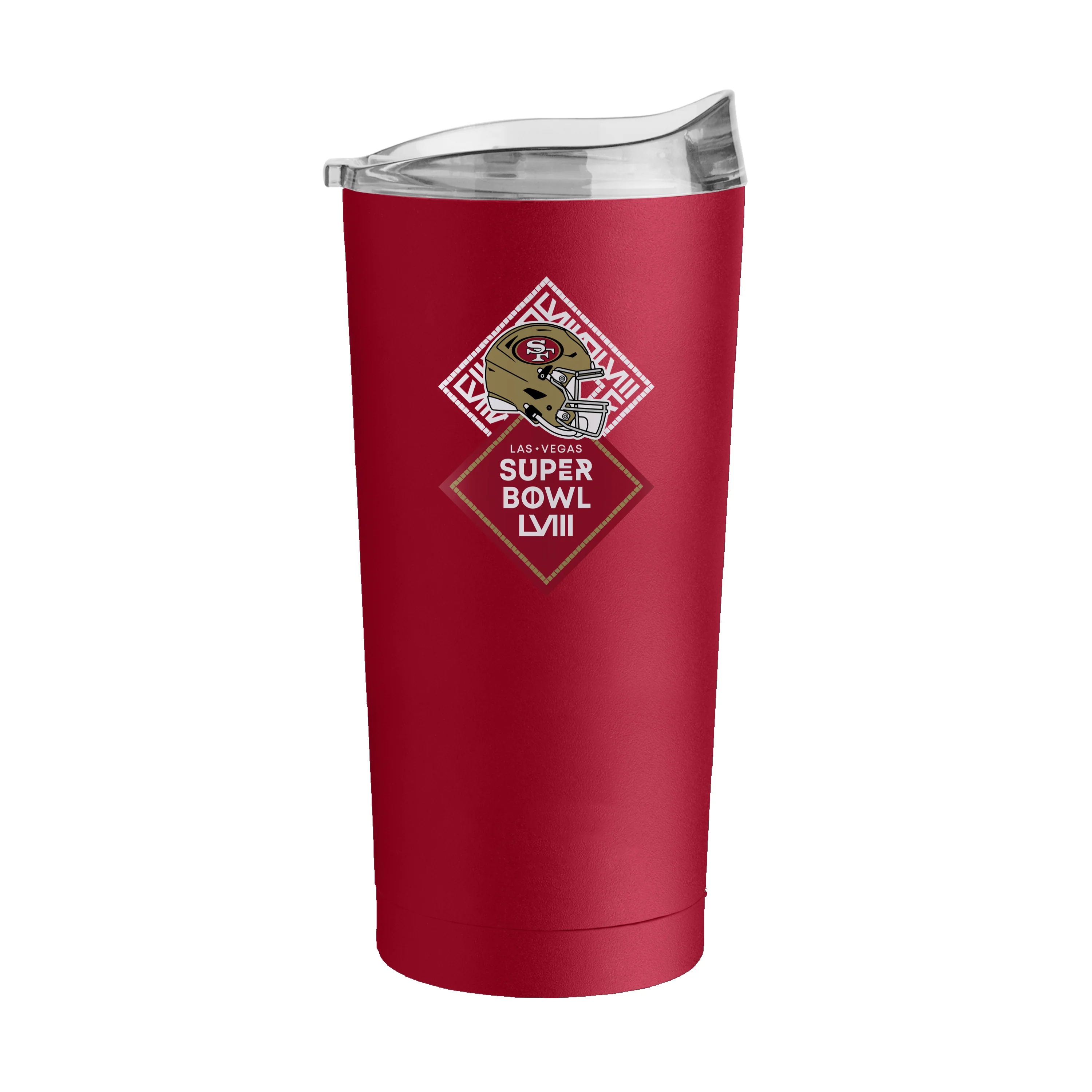 San Francisco 49ers 20oz SB 58 Bound Powder Coat Tumbler - Image 2