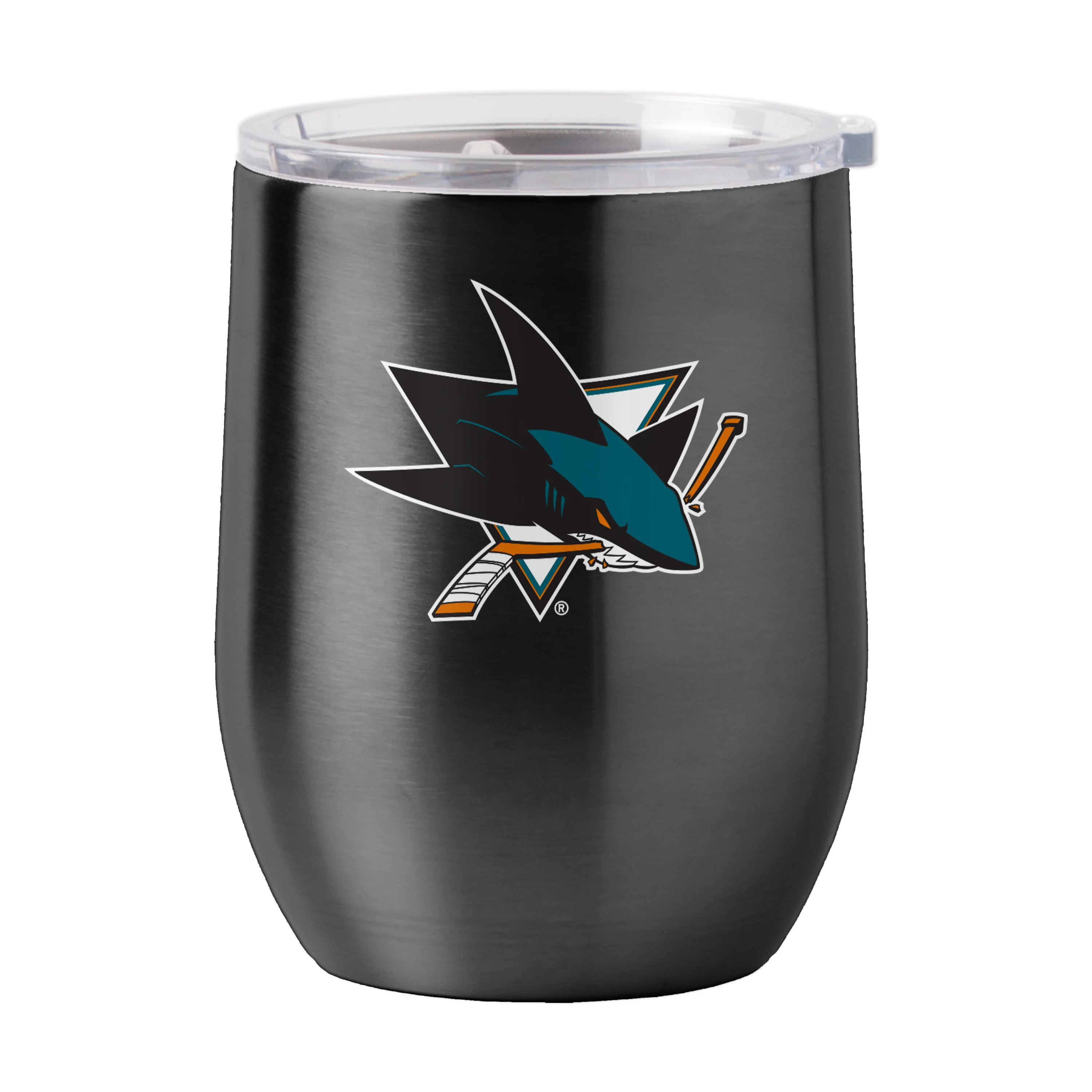 San Jose Sharks 16oz Gameday Stainless Curved Beverage
