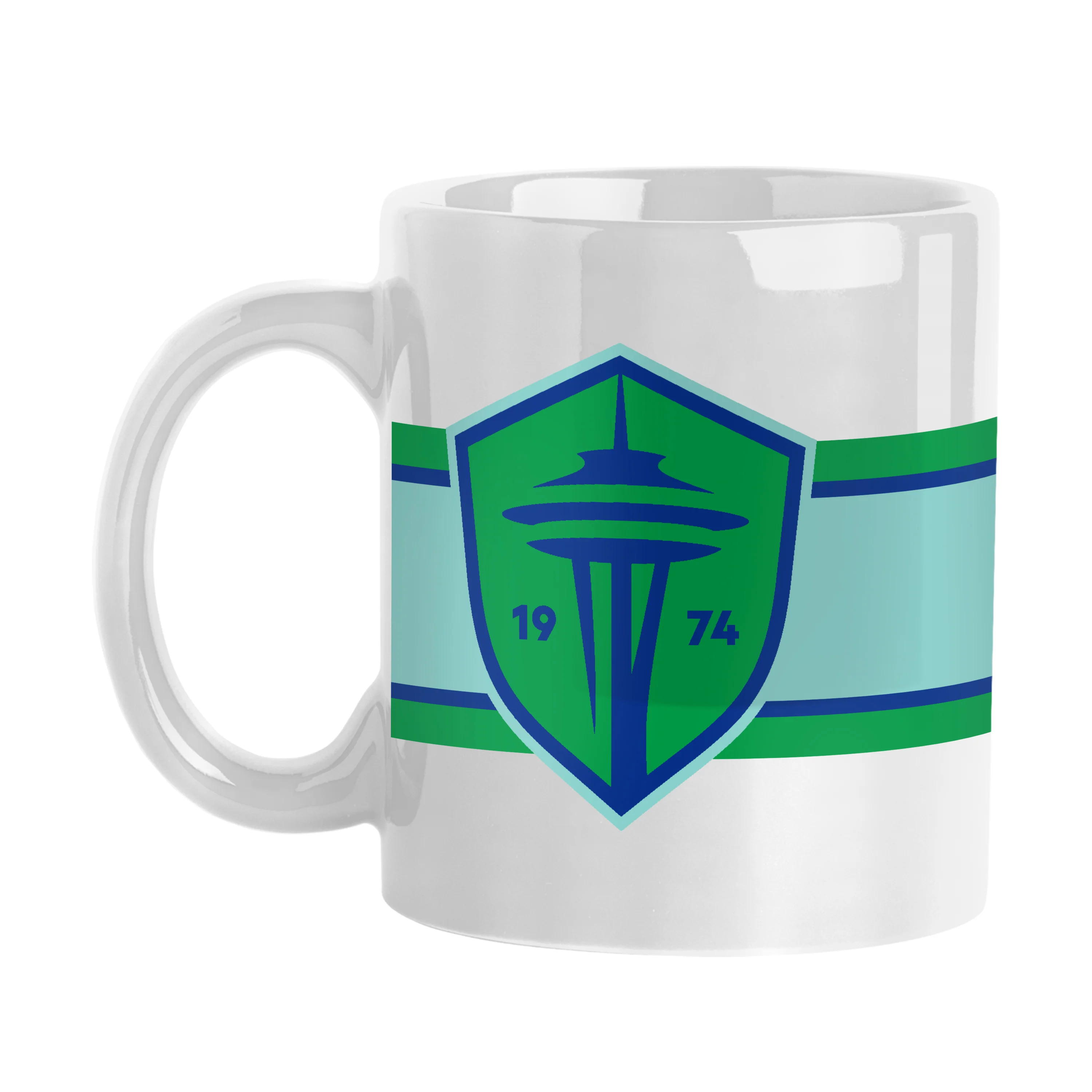 Seattle Sounders 15oz Alternate Stripe Sublimated Mug