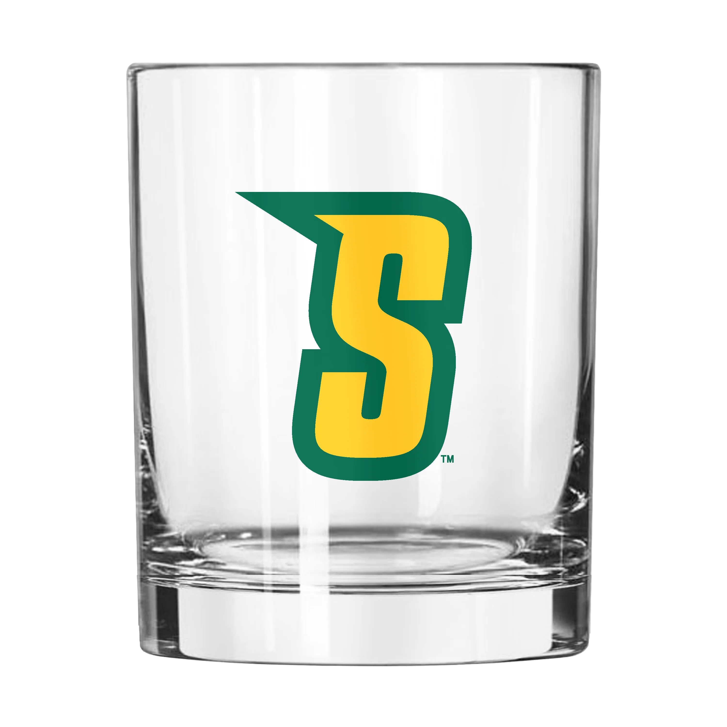 Siena University 14oz Logo Rocks Glass