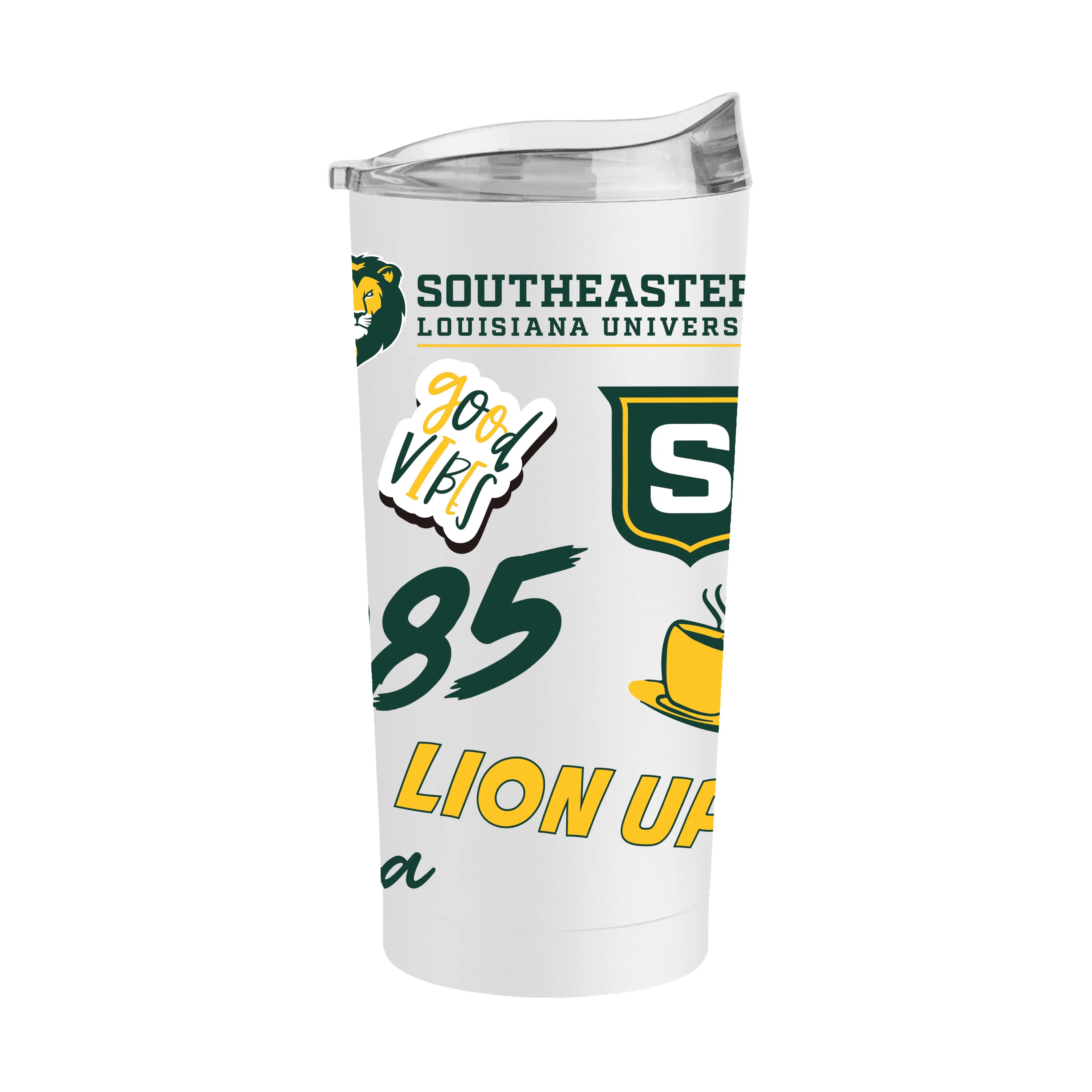 Southeastern Louisiana 20oz Native Powder Coat Tumbler - Image 2