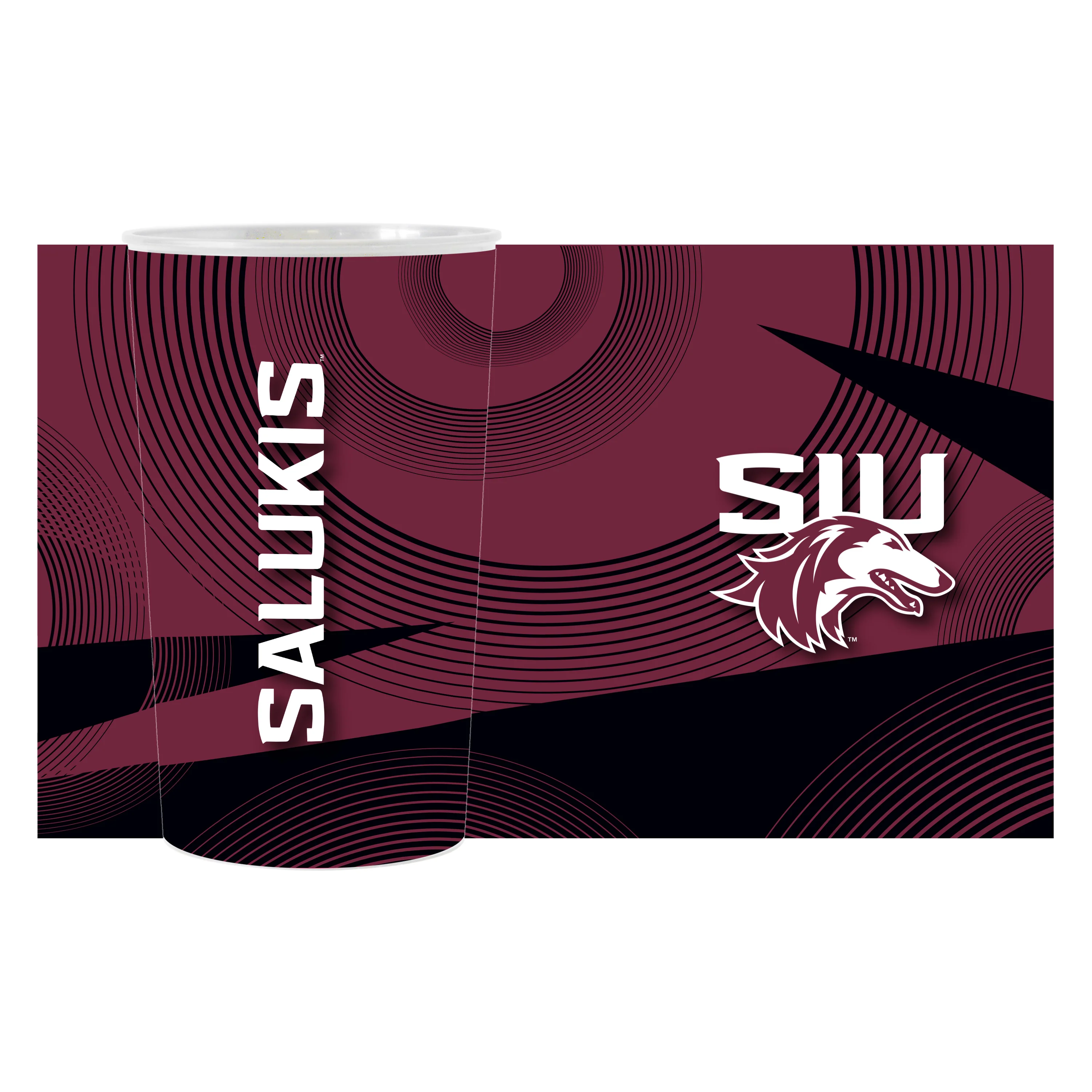 Southern Illinois Geometric Hardwall Cup 4 Pack - Image 2