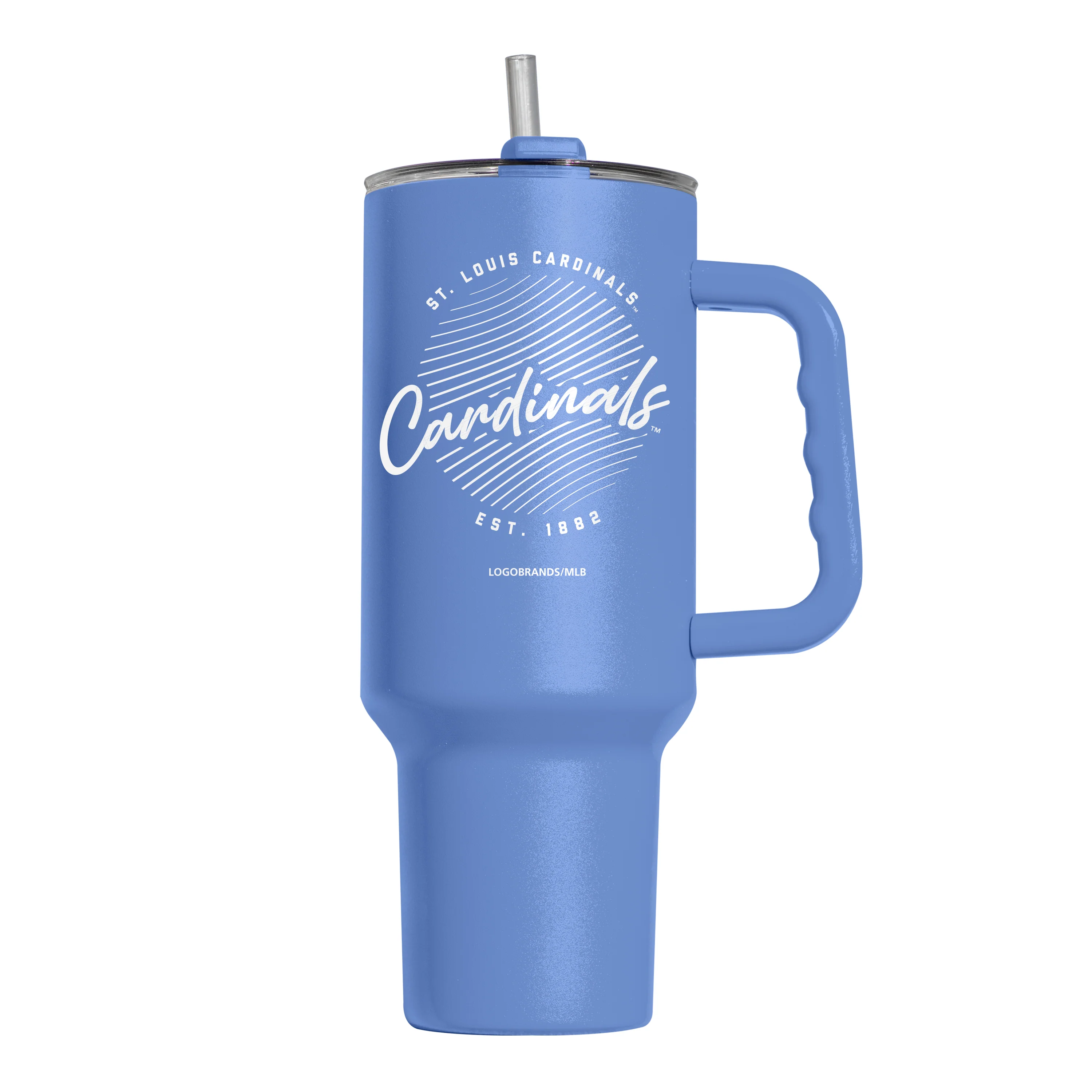 St. Louis Cardinals 40oz Retro Script Powder Coat Tumbler