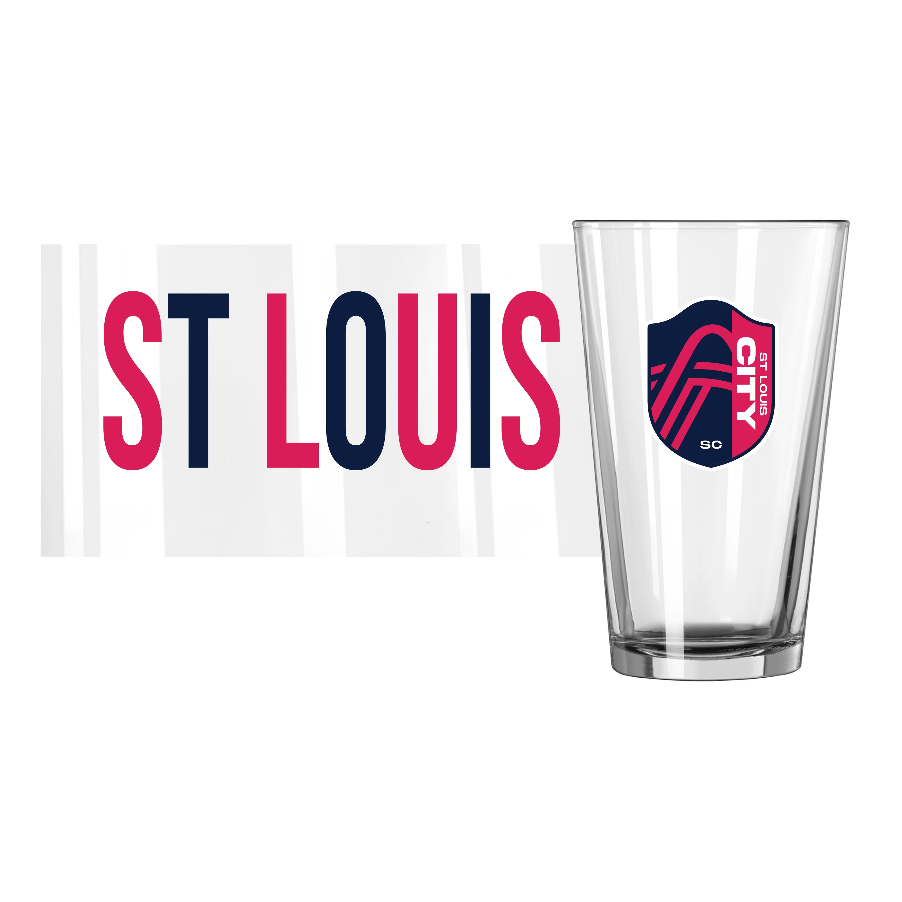 St Louis City SC 16oz Overtime Pint Glass - Image 2