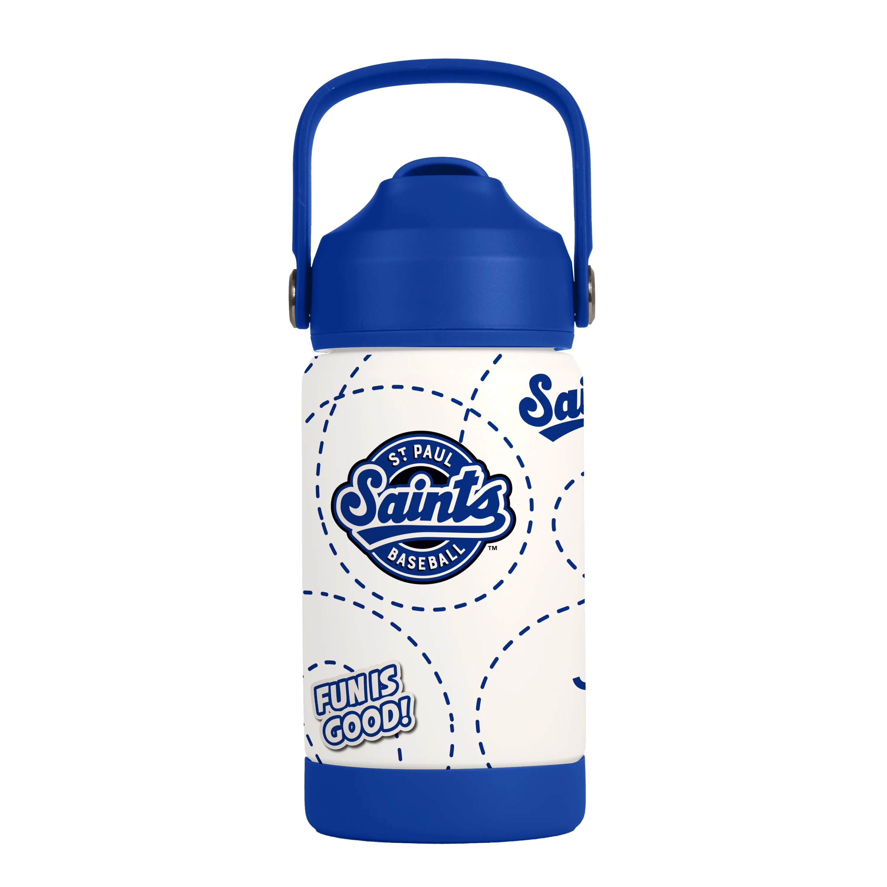 St. Paul Saints 12oz Mascot SS Kids Bottle - Image 3