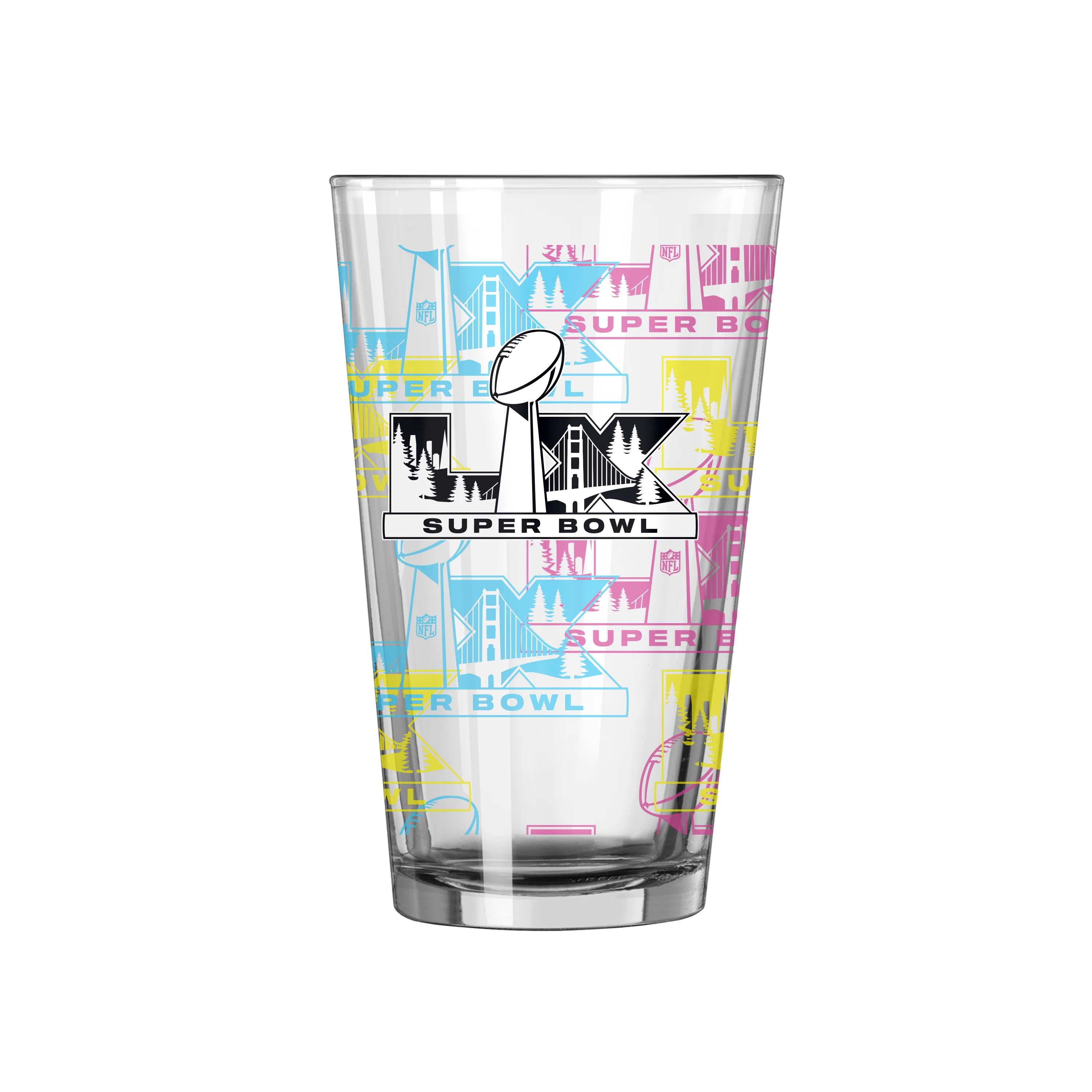 Super Bowl 60 16oz Pint Glass - Image 3