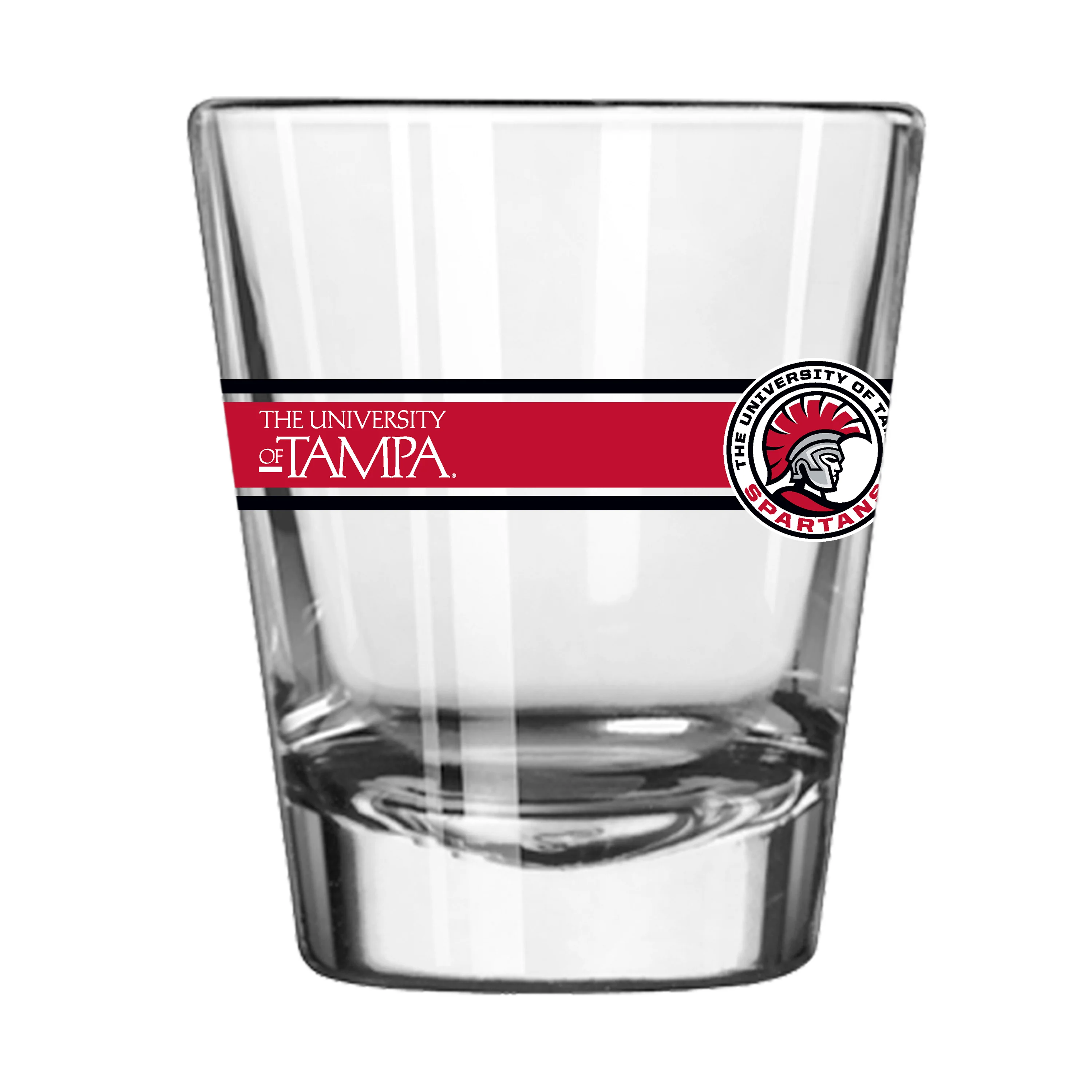 Tampa U 2oz Stripe Shot Glass