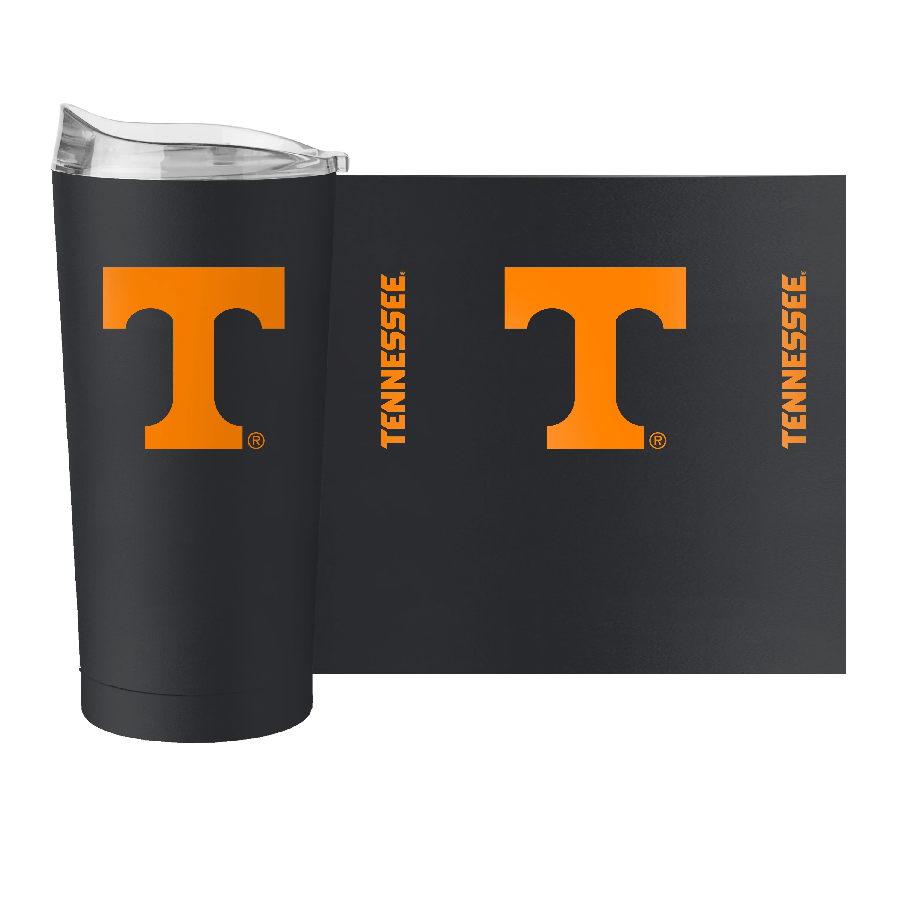 Tennessee Black 20oz Gameday Powder Coat Tumbler - Image 2