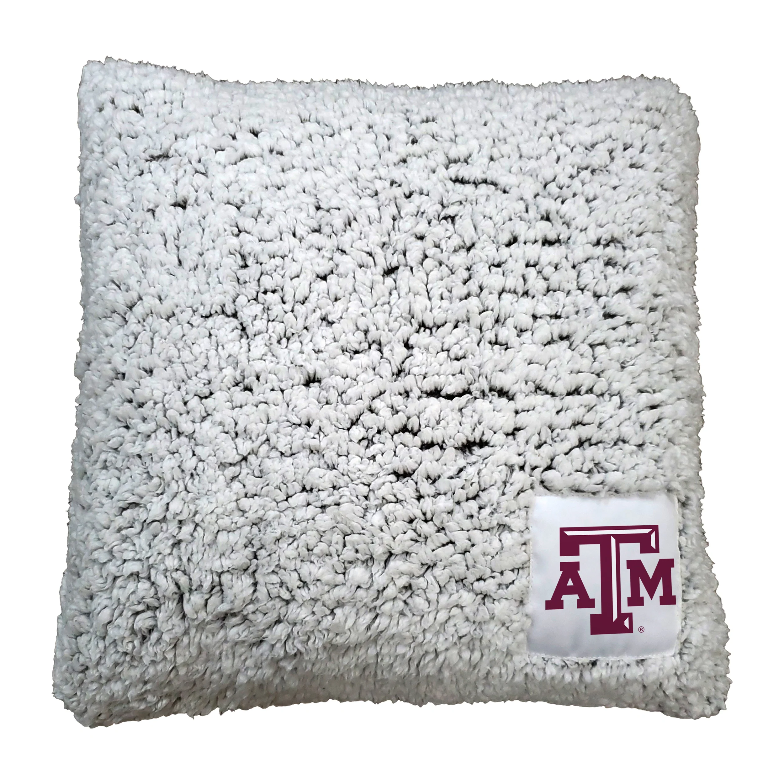 Texas A&M Frosty Throw Pillow