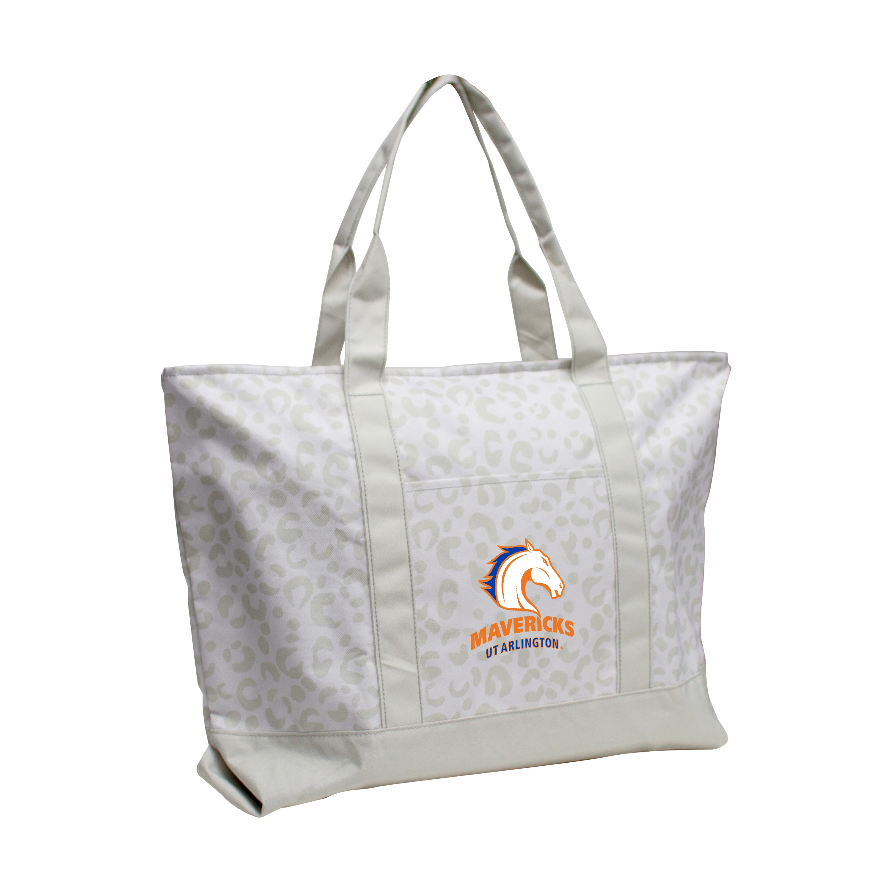 Texas Arlington Leopard Pattern Tote