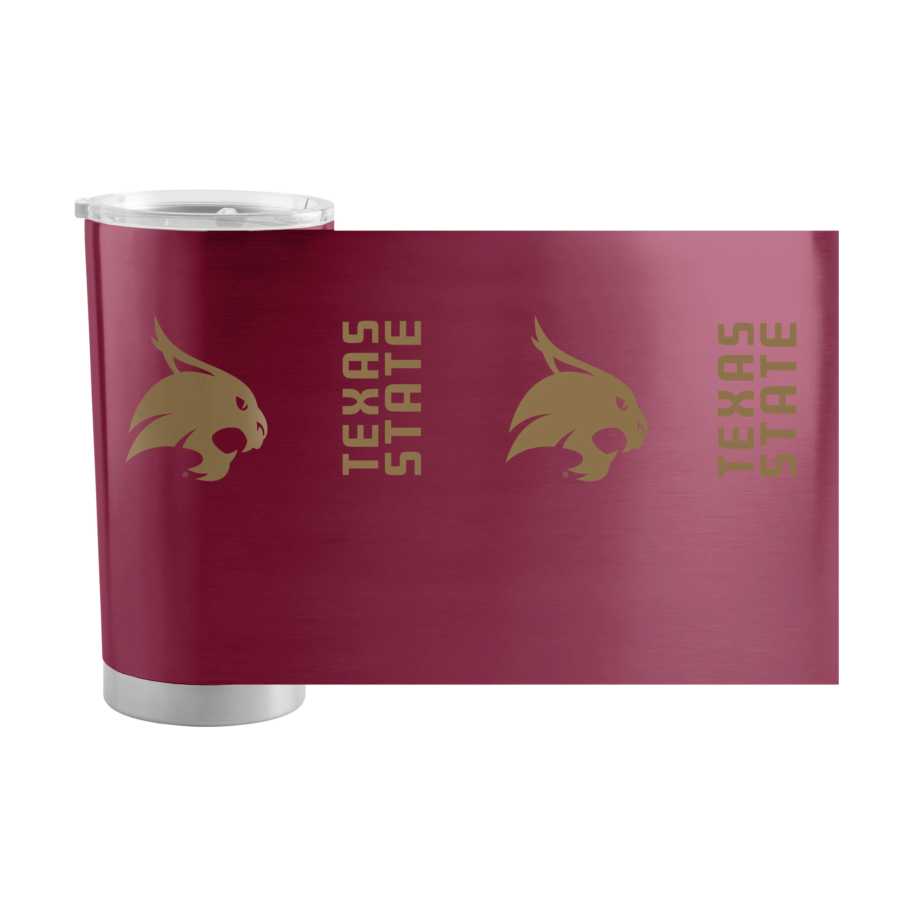 Texas State 20oz Gameday Stainless Steel Tumbler - Image 2