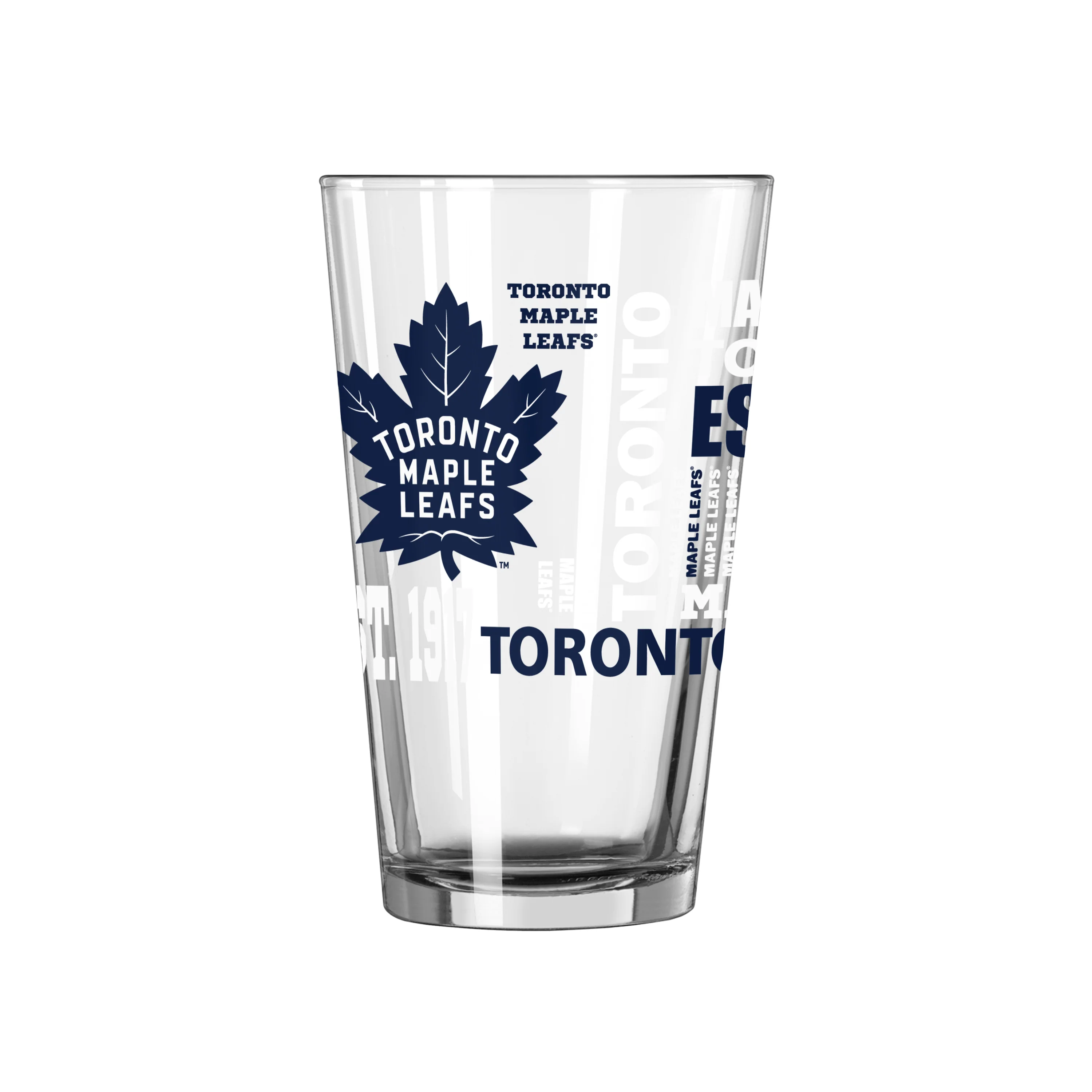 Toronto Maple Leafs 16oz Spirit Pint Glass - Image 3